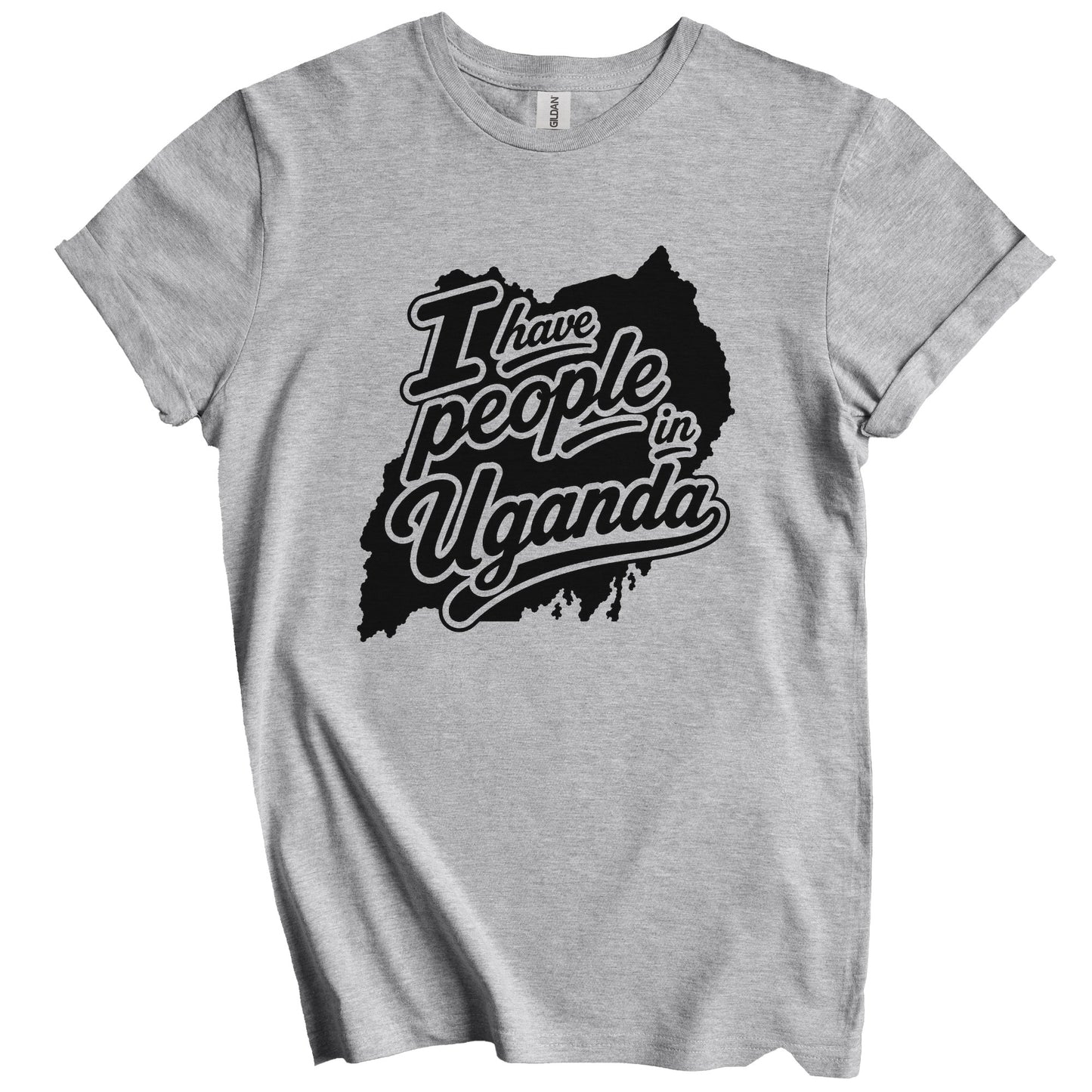 I Have People In Uganda Country Silhouette T-Shirt
