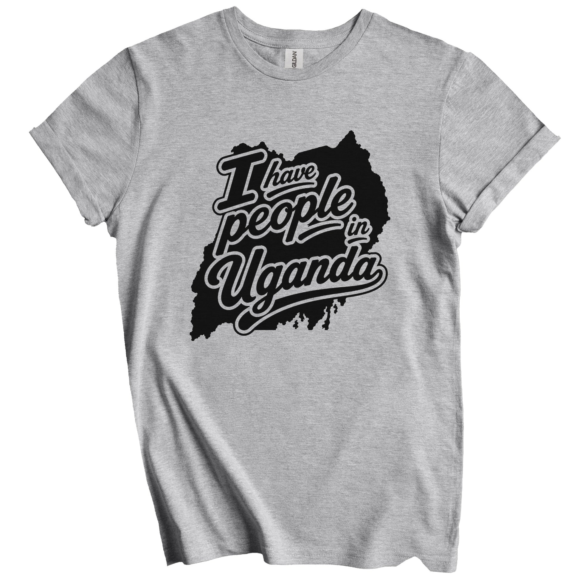 I Have People In Uganda Country Silhouette T-Shirt
