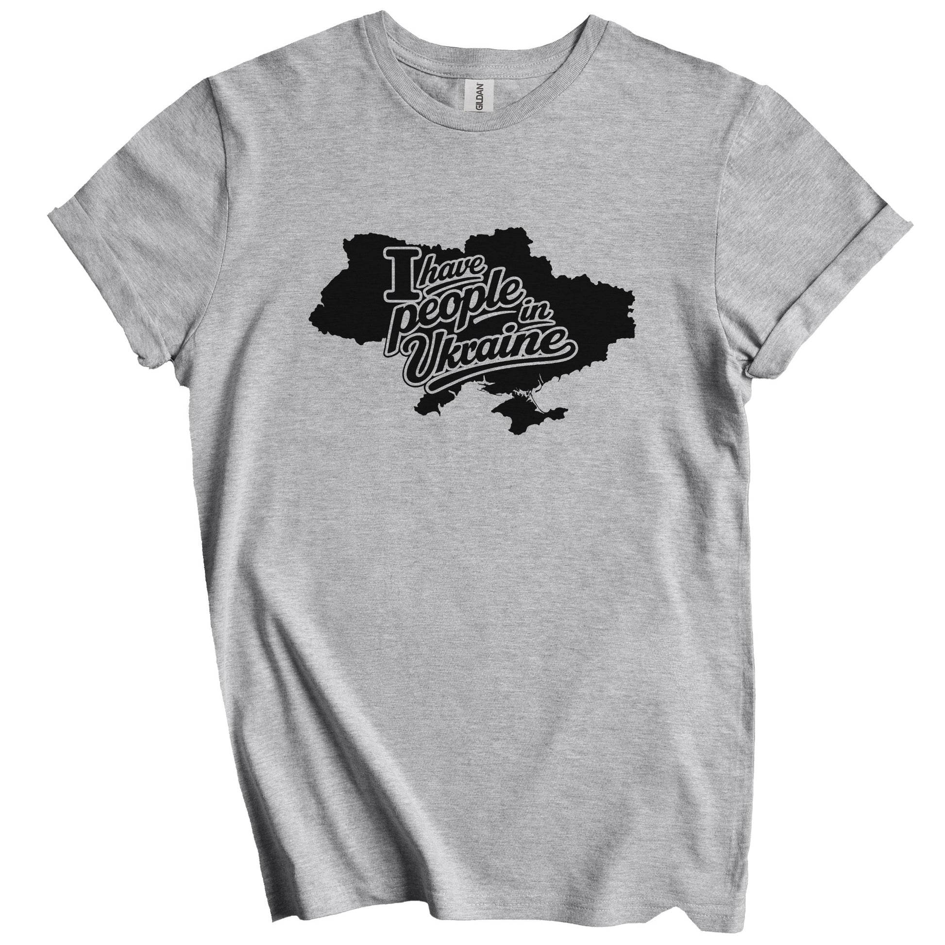 I Have People In Ukraine Country Silhouette T-Shirt