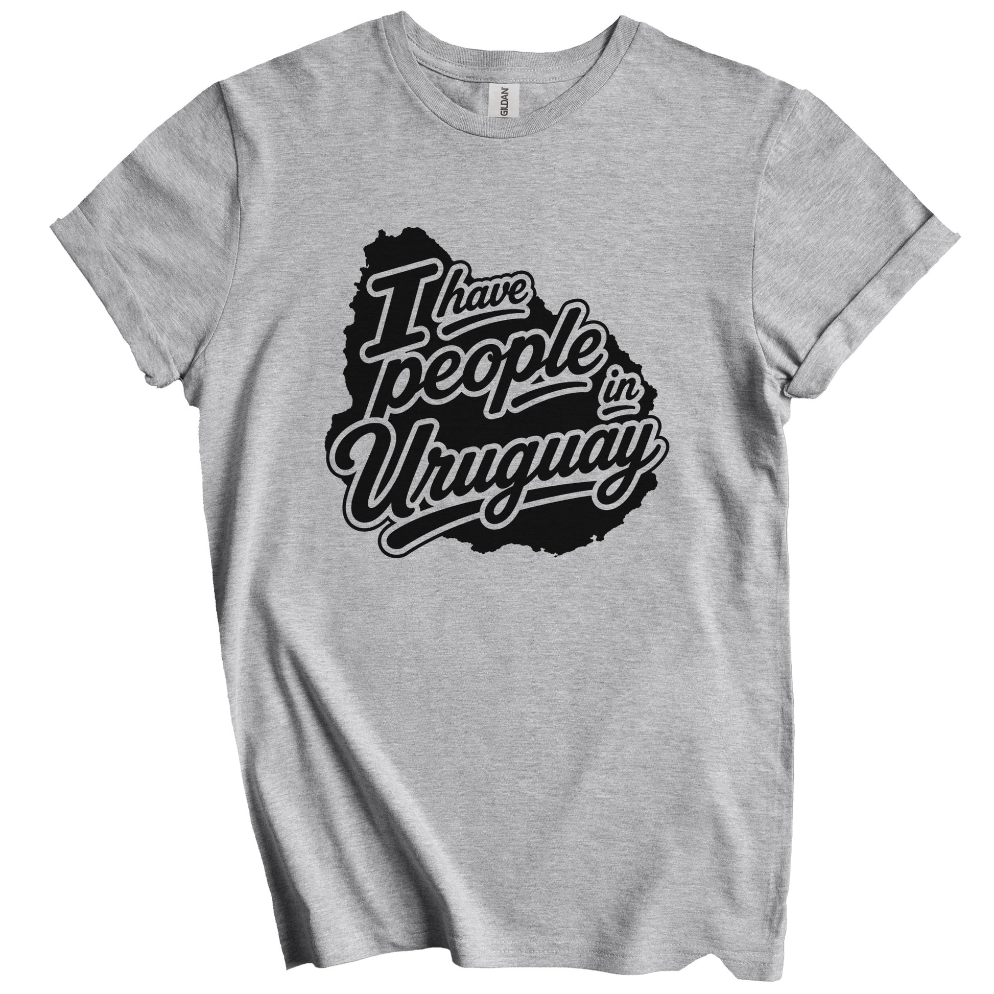 I Have People In Uruguay Country Silhouette T-Shirt