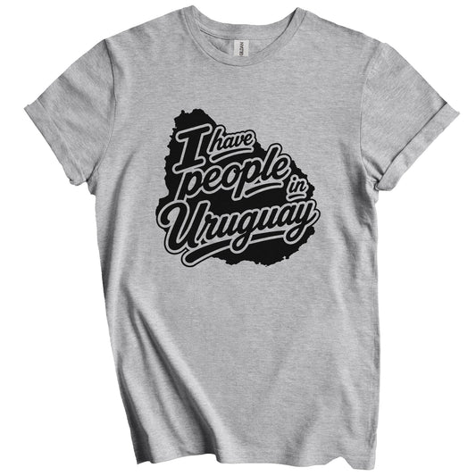 I Have People In Uruguay Country Silhouette T-Shirt