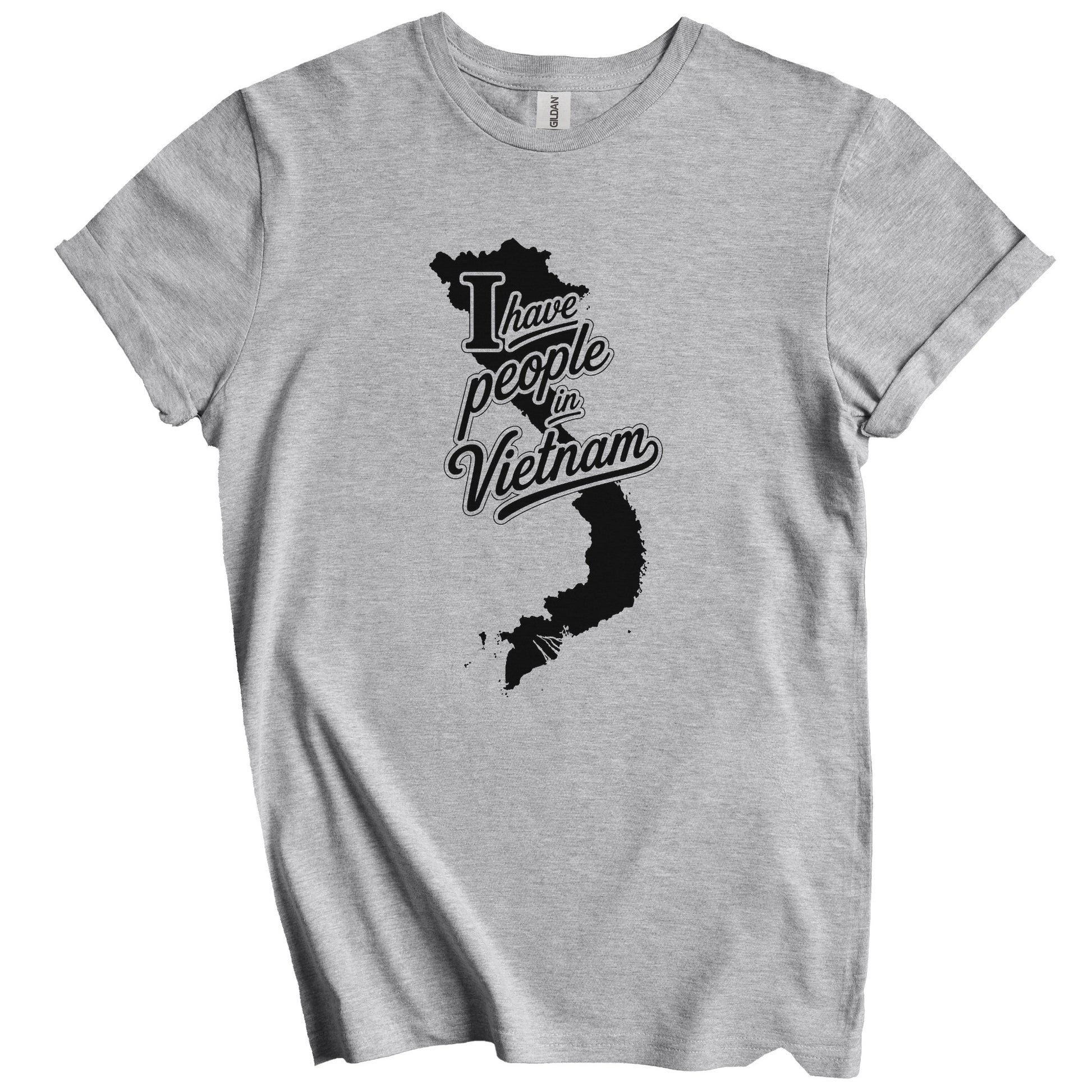 I Have People In Vietnam Country Silhouette T-Shirt