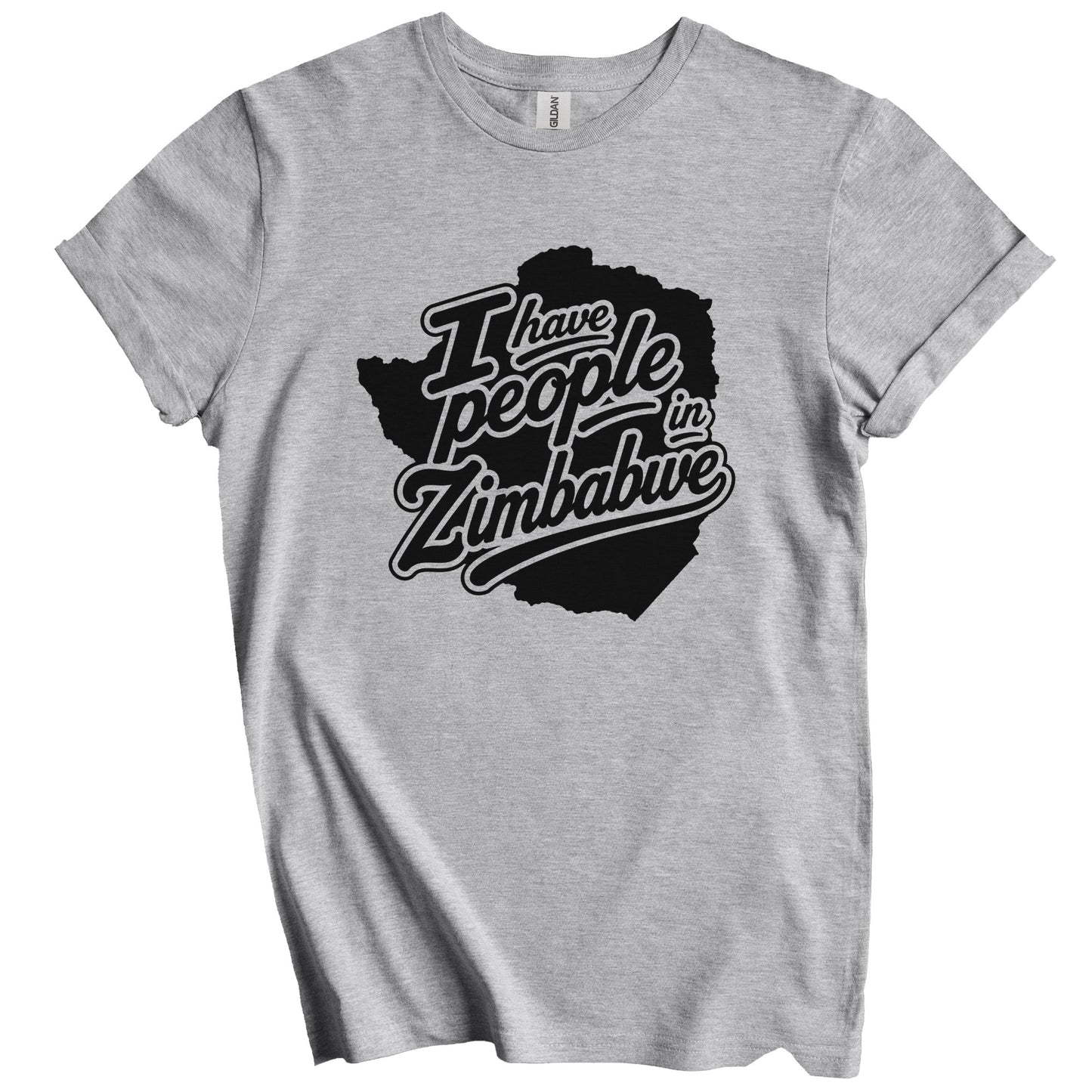 I Have People In Zimbabwe Country Silhouette T-Shirt