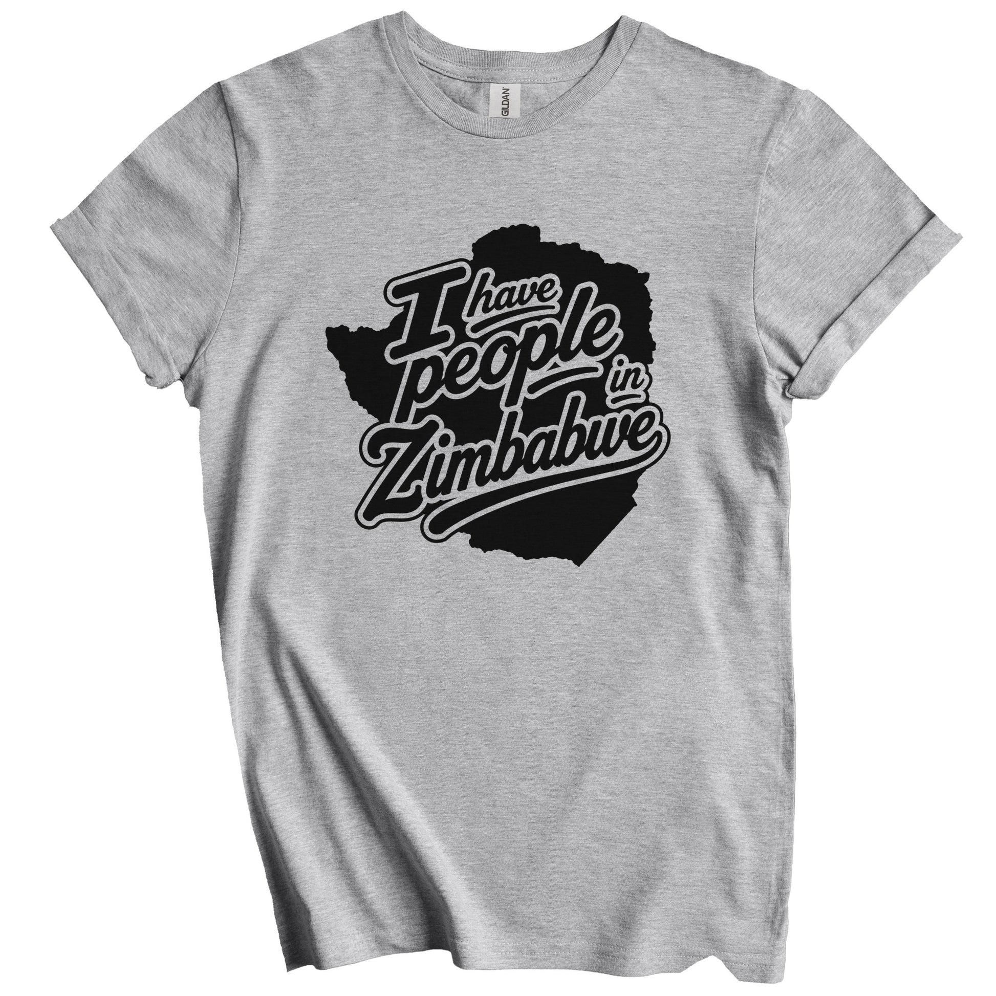 I Have People In Zimbabwe Country Silhouette T-Shirt