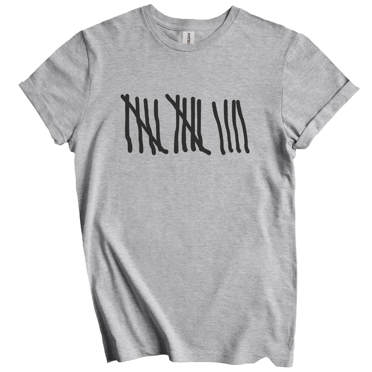 Counting To 14 Years Old Tally Marks Funny 14th Birthday T-Shirt