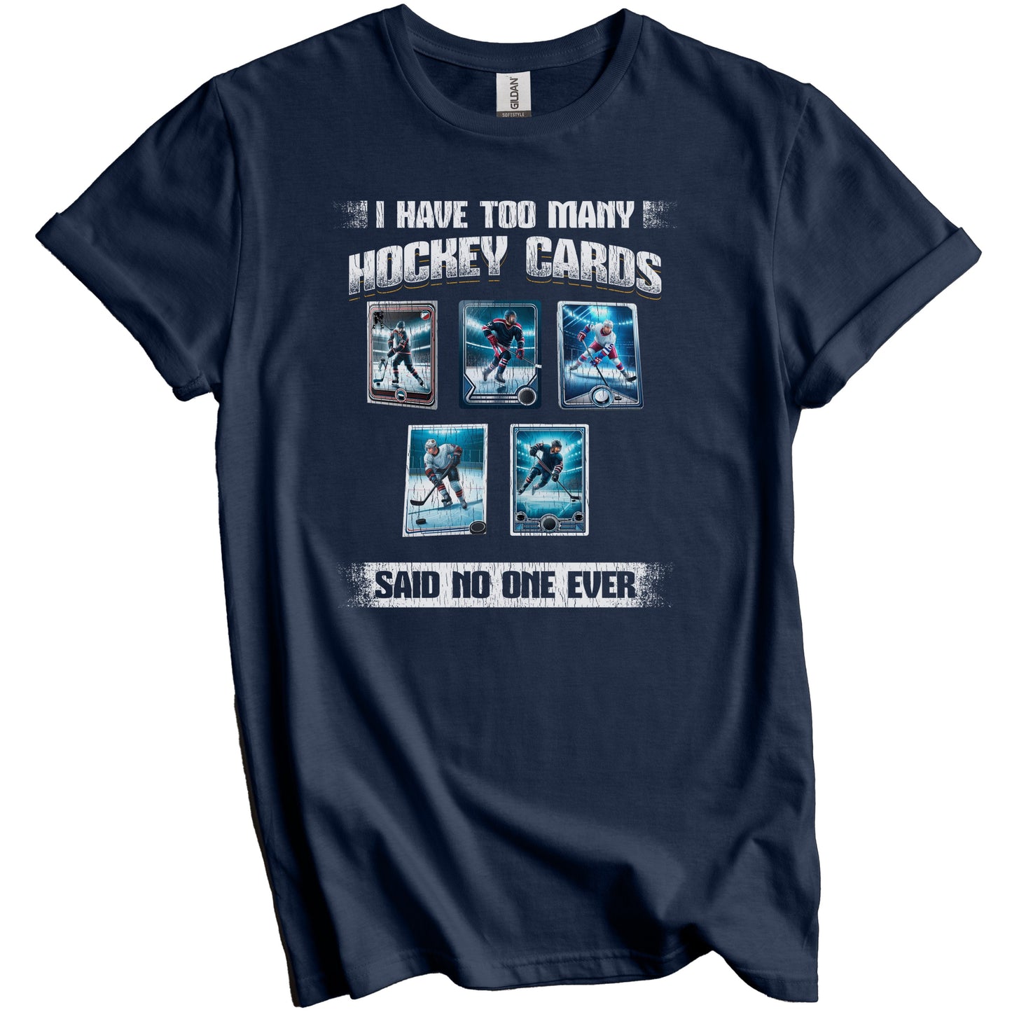 Hockey Card Collector Funny Hockey Cards T-Shirt