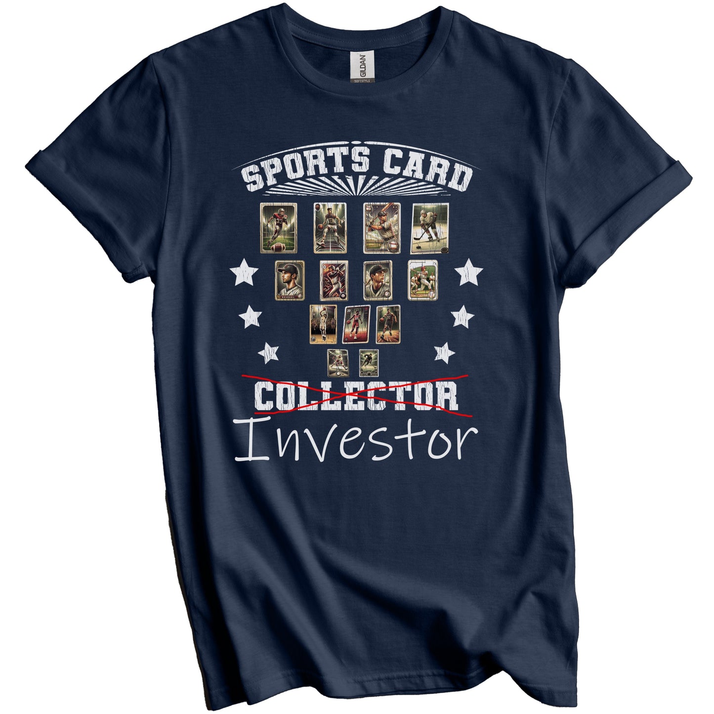 Sports Card Investor Funny Sports Card Collection T-Shirt
