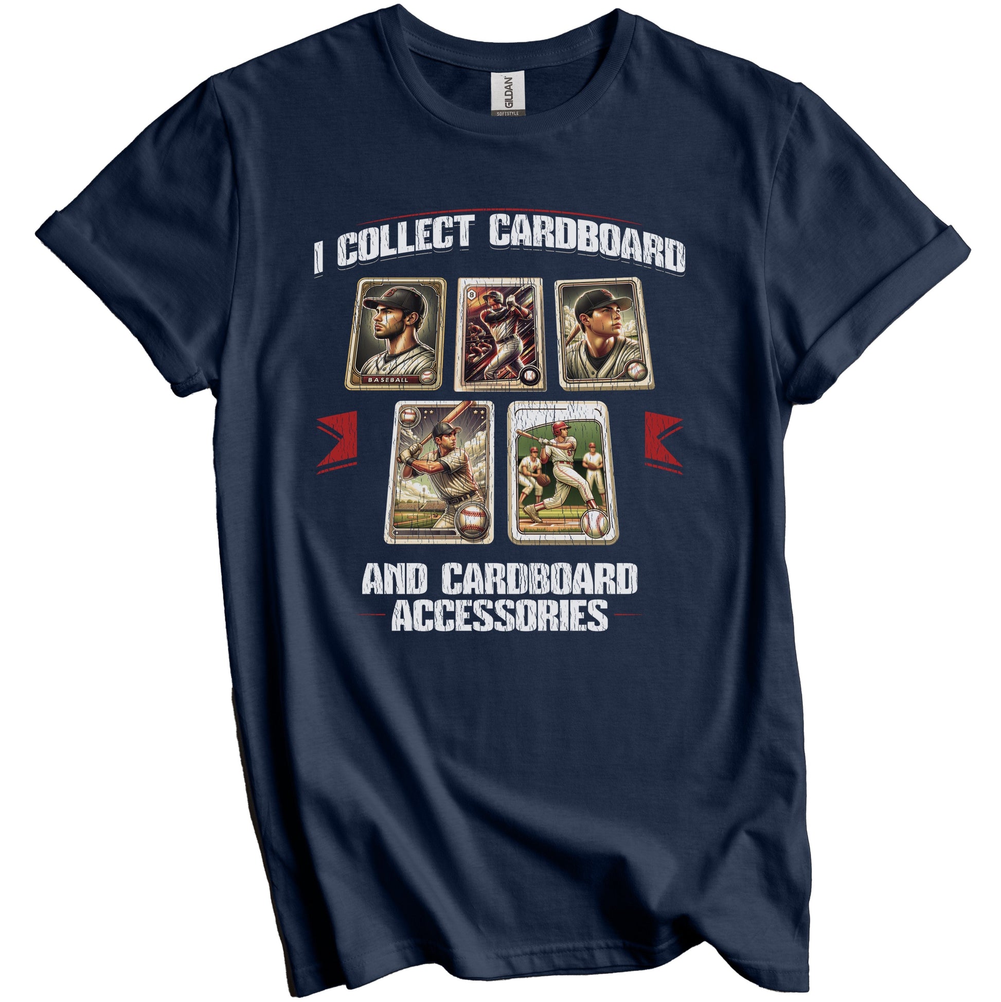 I Collect Cardboard and Cardboard Accessories Baseball Card T-Shirt