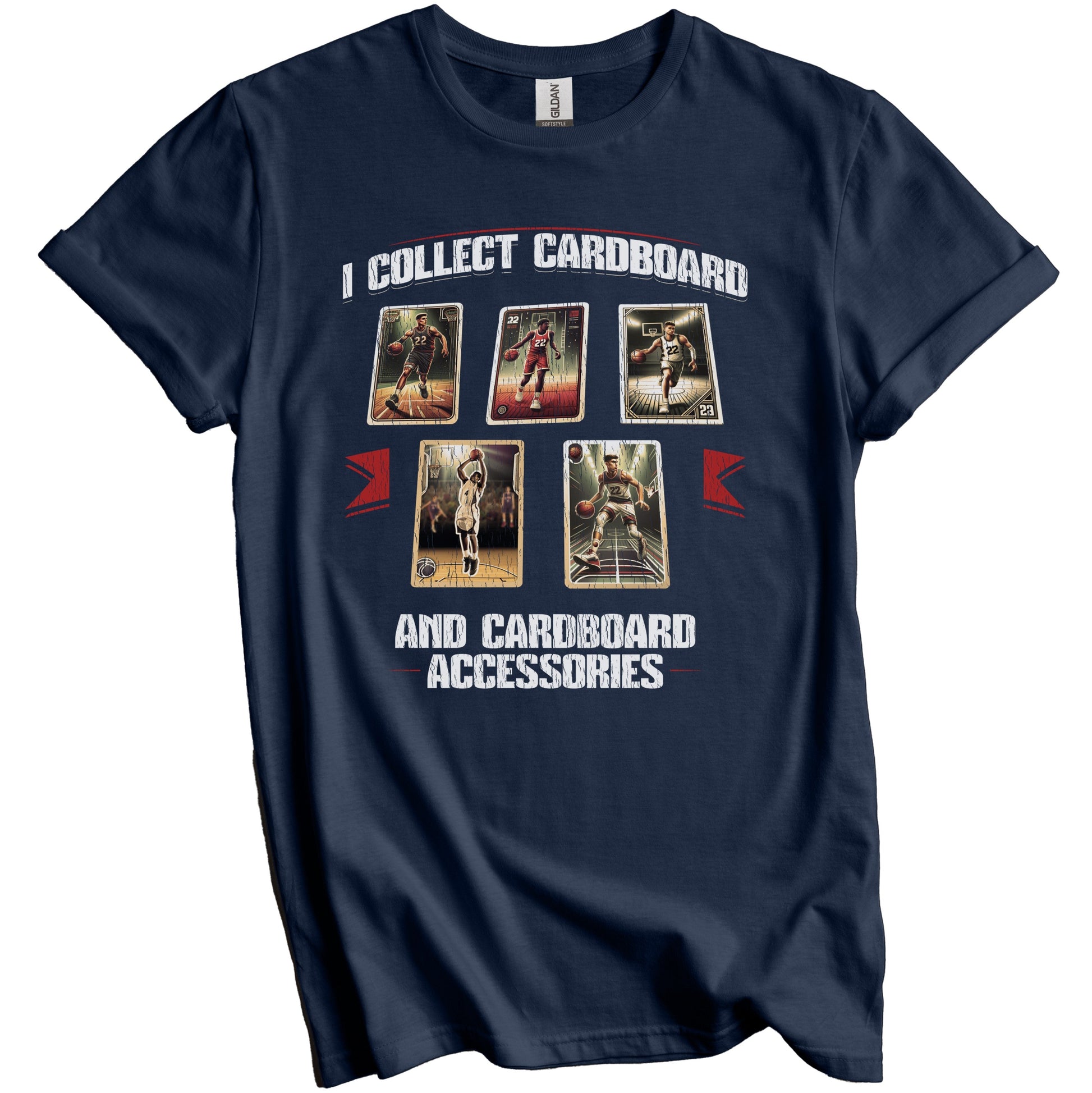 I Collect Cardboard and Cardboard Accessories Basketball T-Shirt