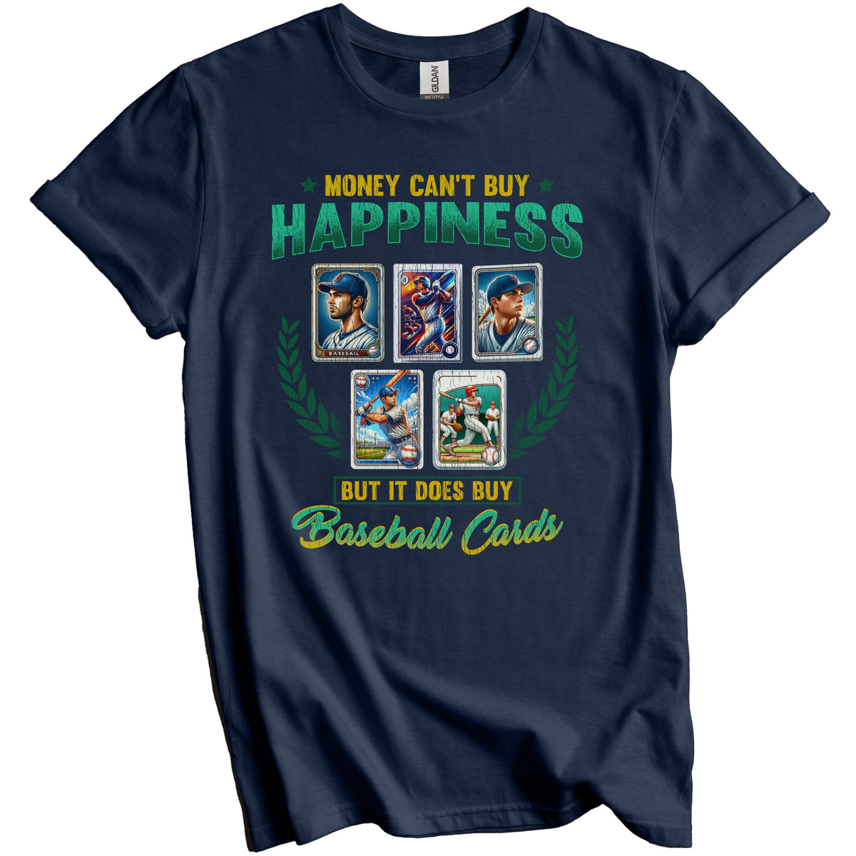 Funny Baseball Card Collecting Saying Sports Collector T-Shirt