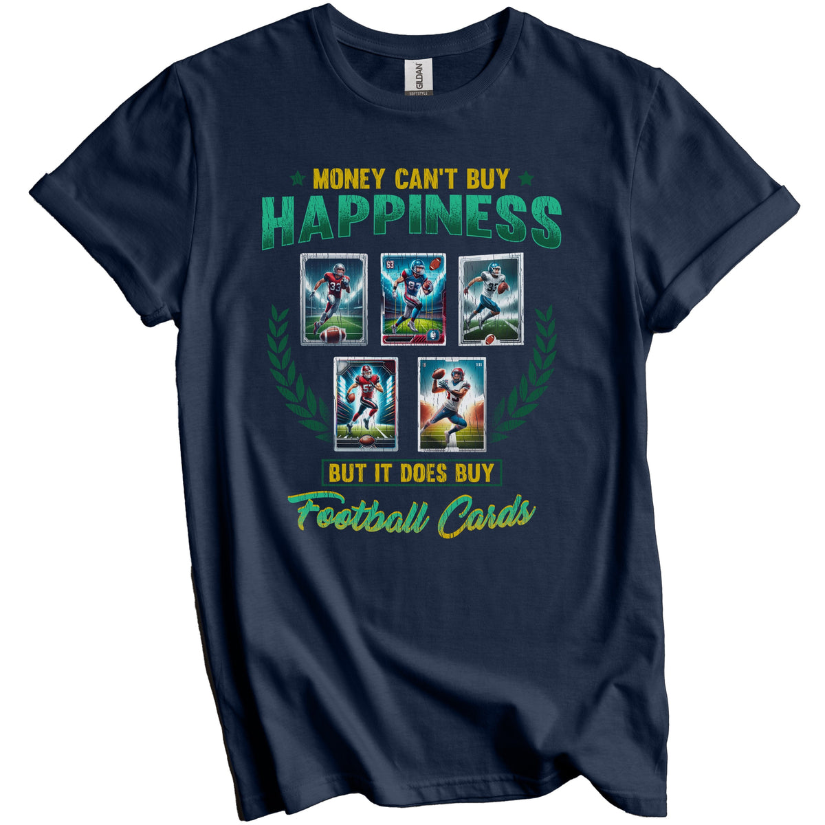 Funny Football Card Collecting Saying Sports Collector T-Shirt