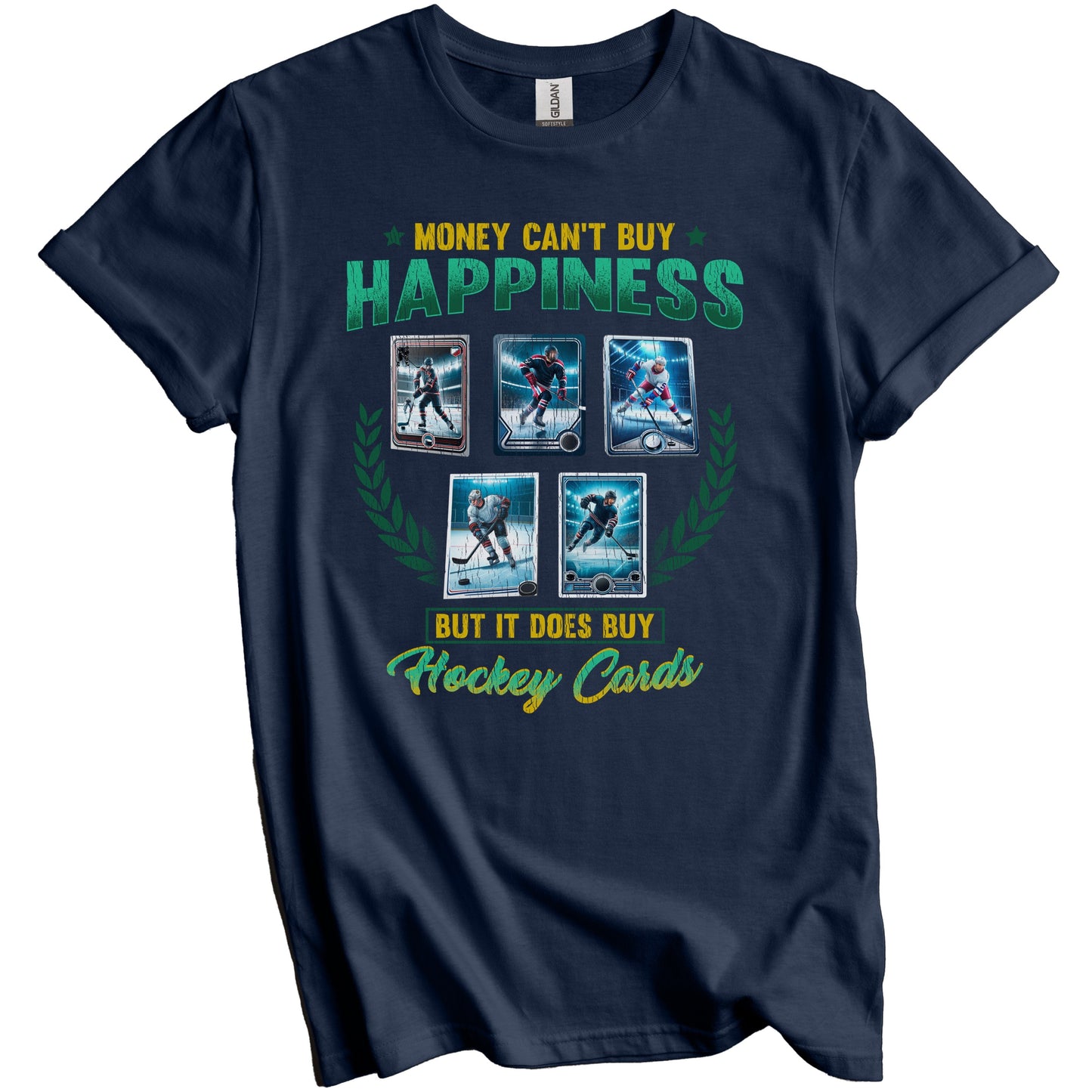 Funny Hockey Card Collecting Saying Sports Collector T-Shirt
