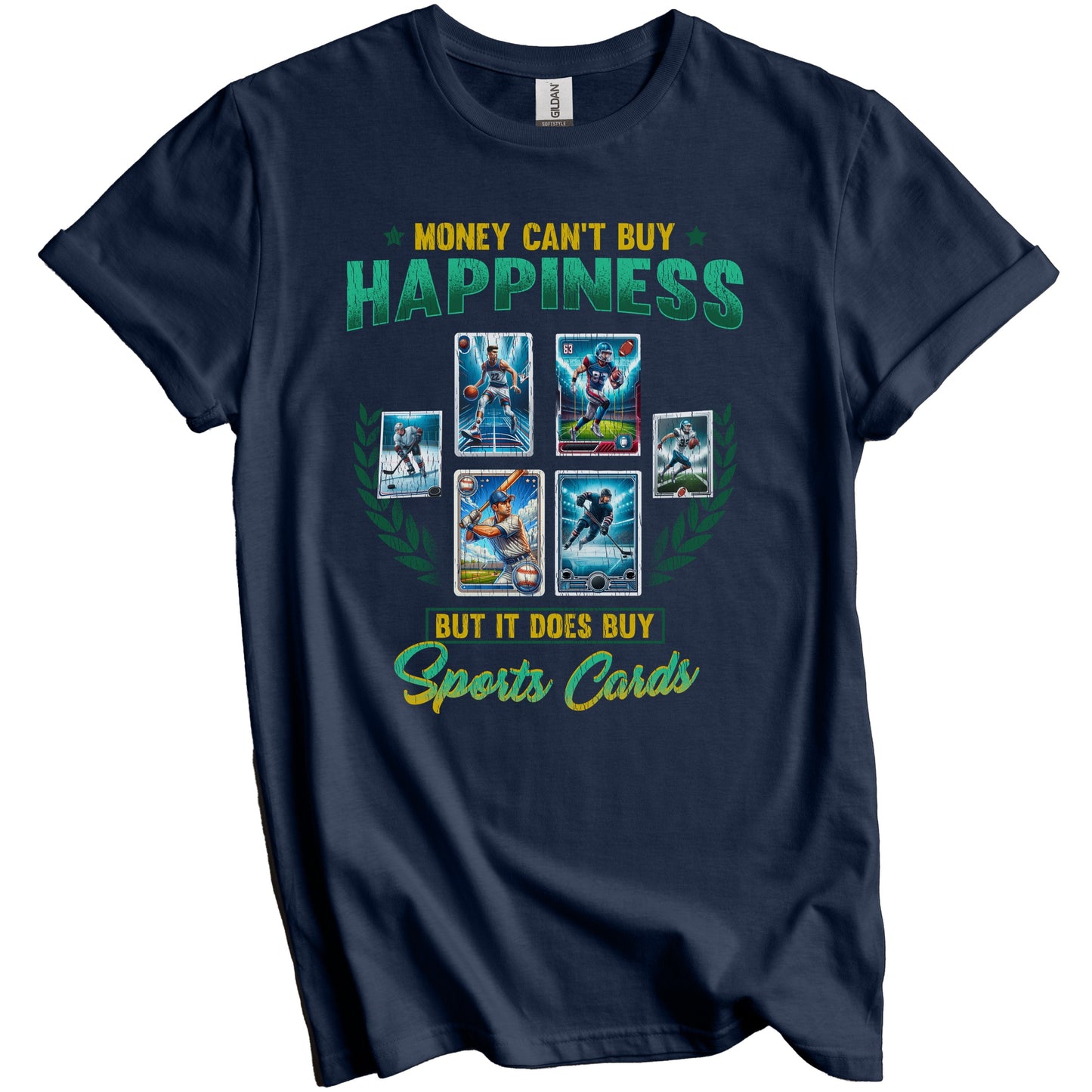 Funny Sports Card Collecting Saying Sports Collector T-Shirt