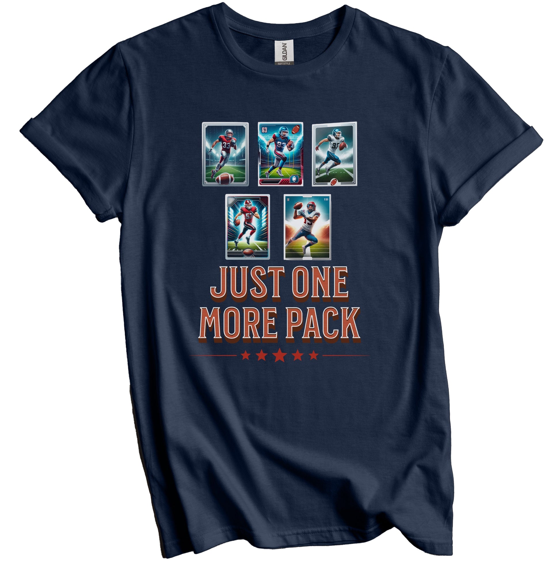 Just One More Pack Funny Football Card Collector T-Shirt
