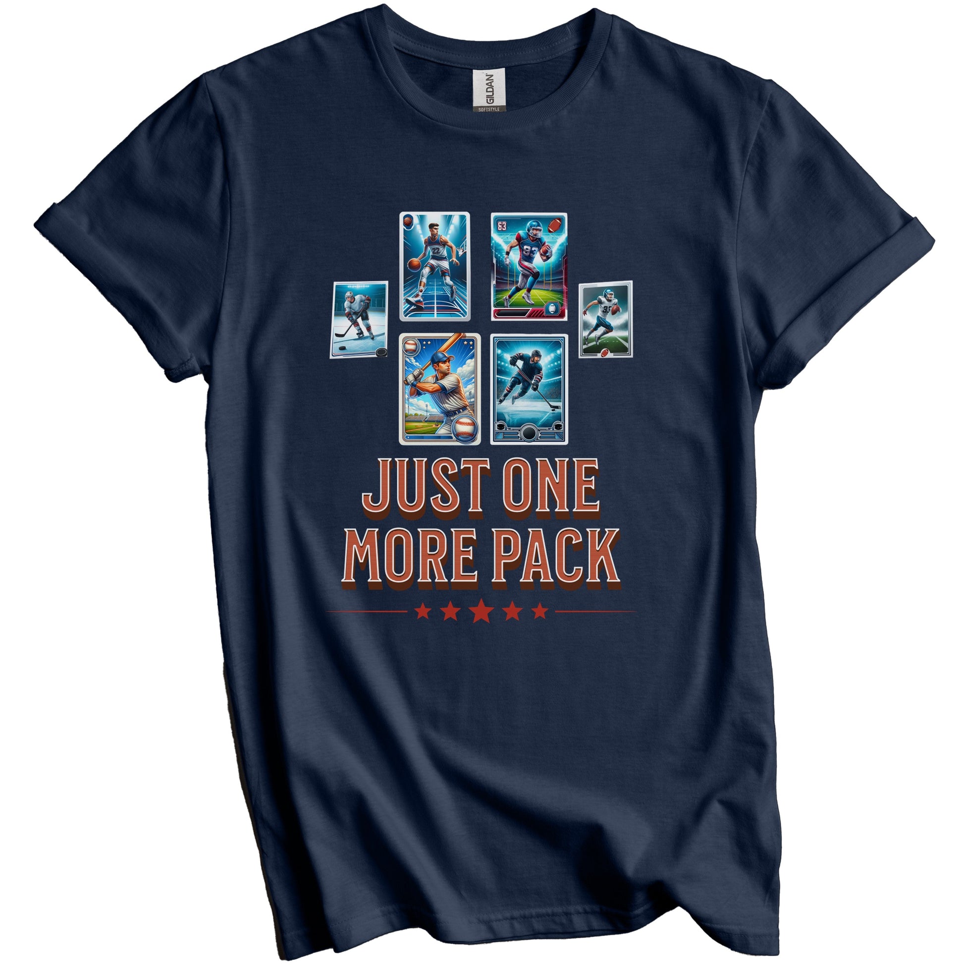 Just One More Pack Funny Sports Card Collector T-Shirt