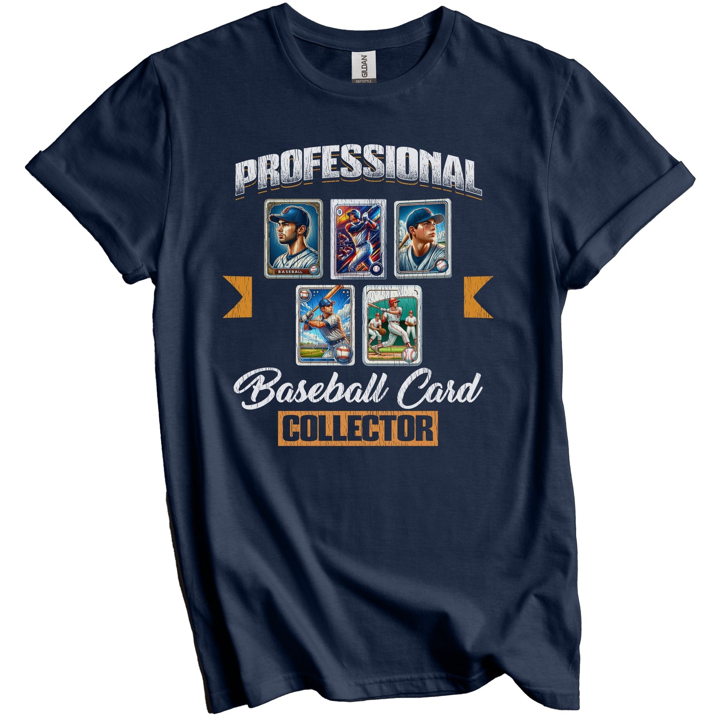 Professional Baseball Card Collector Funny Sports Cards T-Shirt