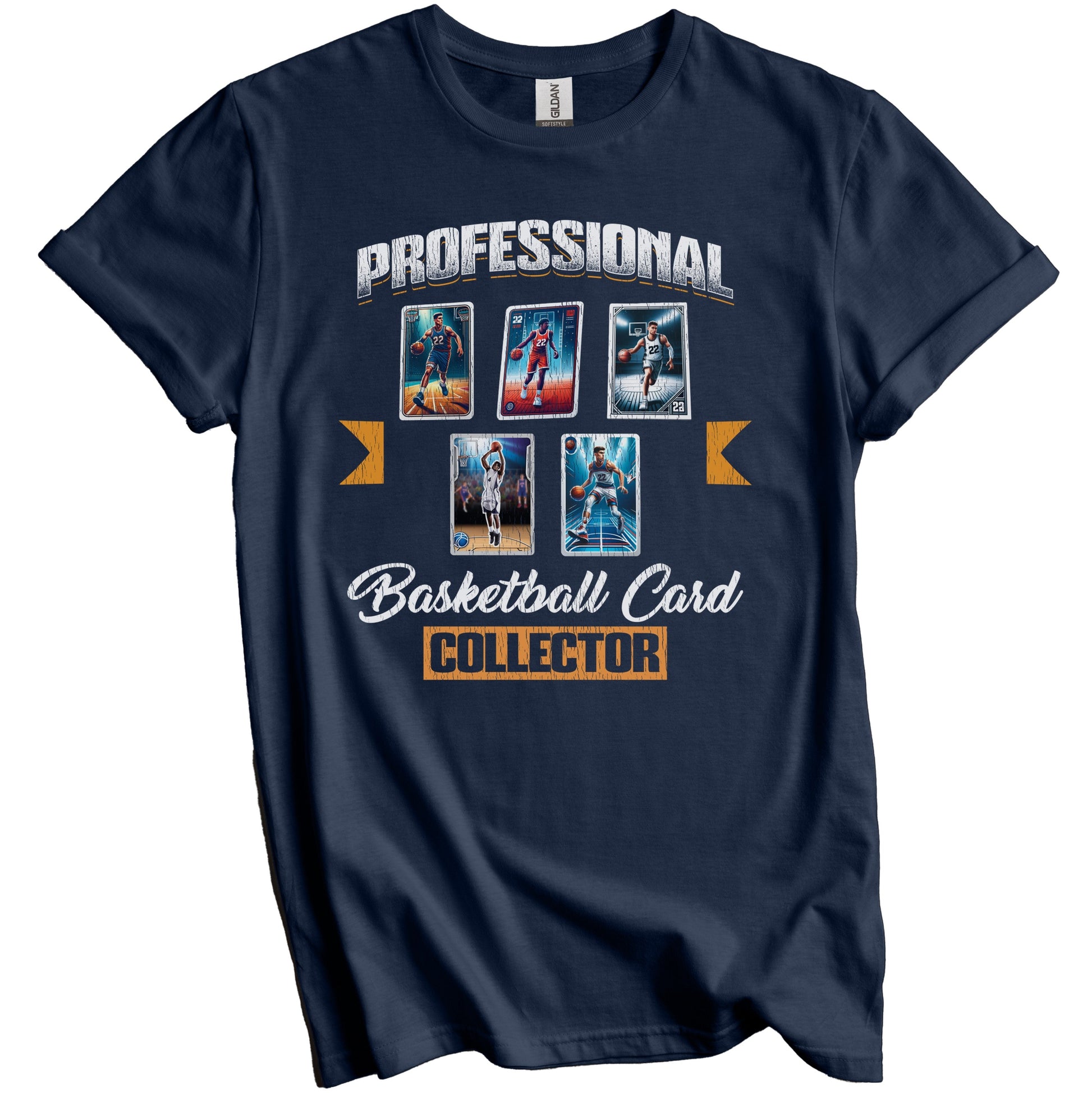 Professional Basketball Card Collector Funny Sports Cards T-Shirt