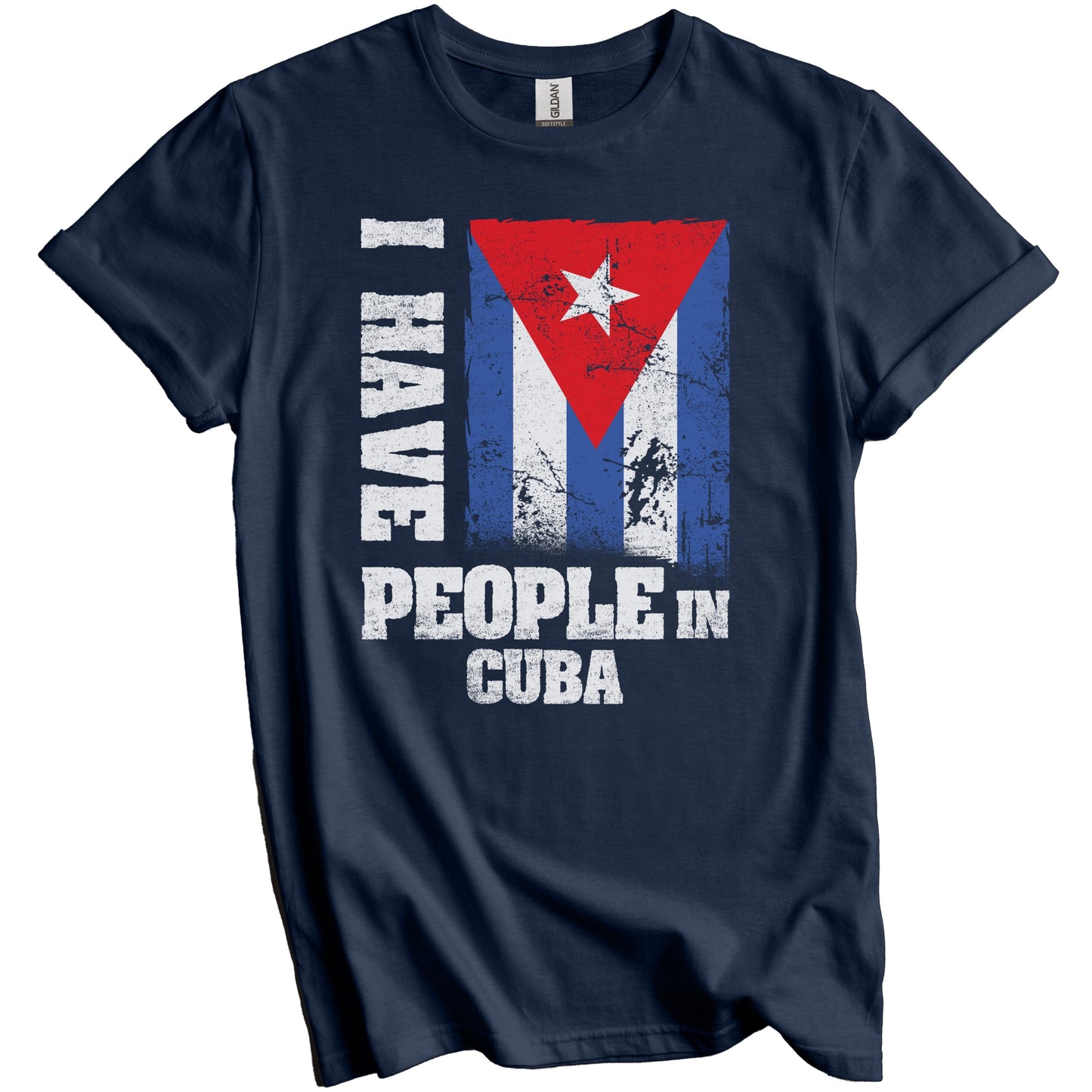 I Have People In Cuba Cuban Flag T-Shirt