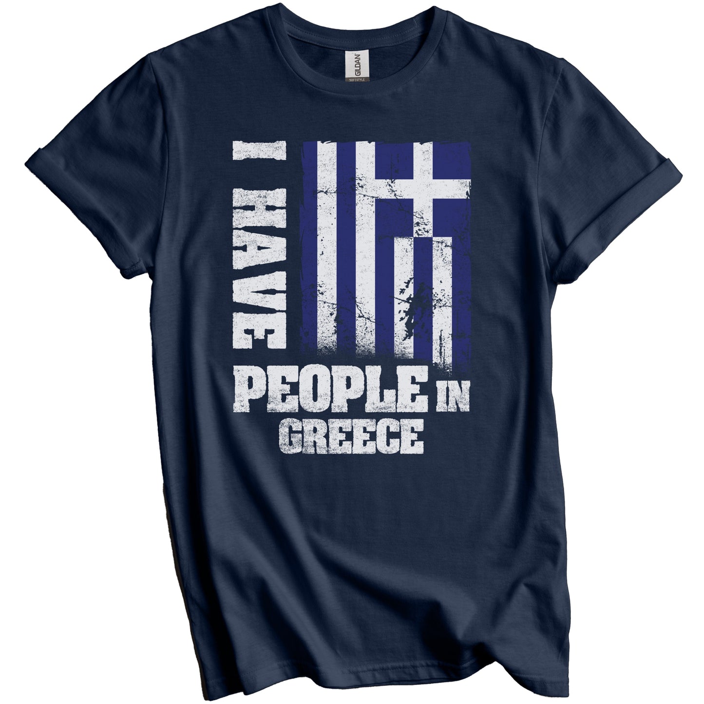 I Have People In Greece Greek Flag T-Shirt