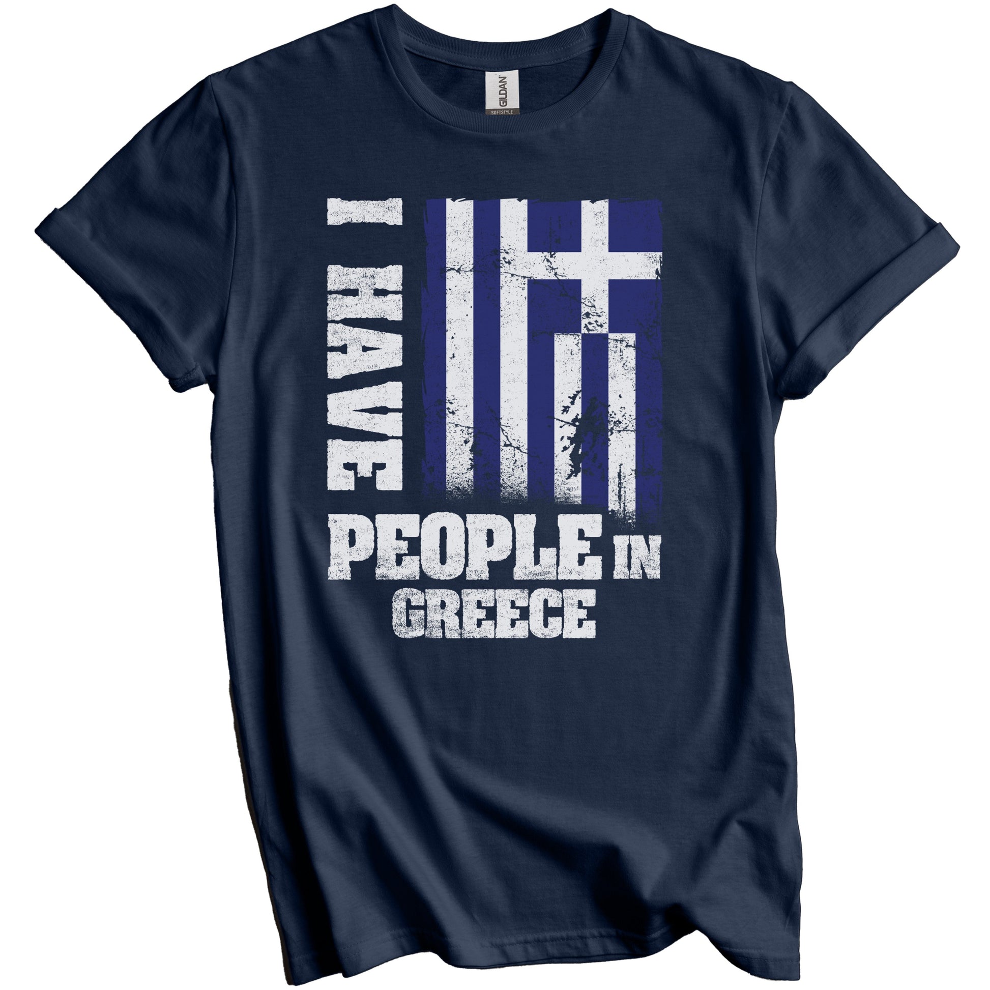 I Have People In Greece Greek Flag T-Shirt
