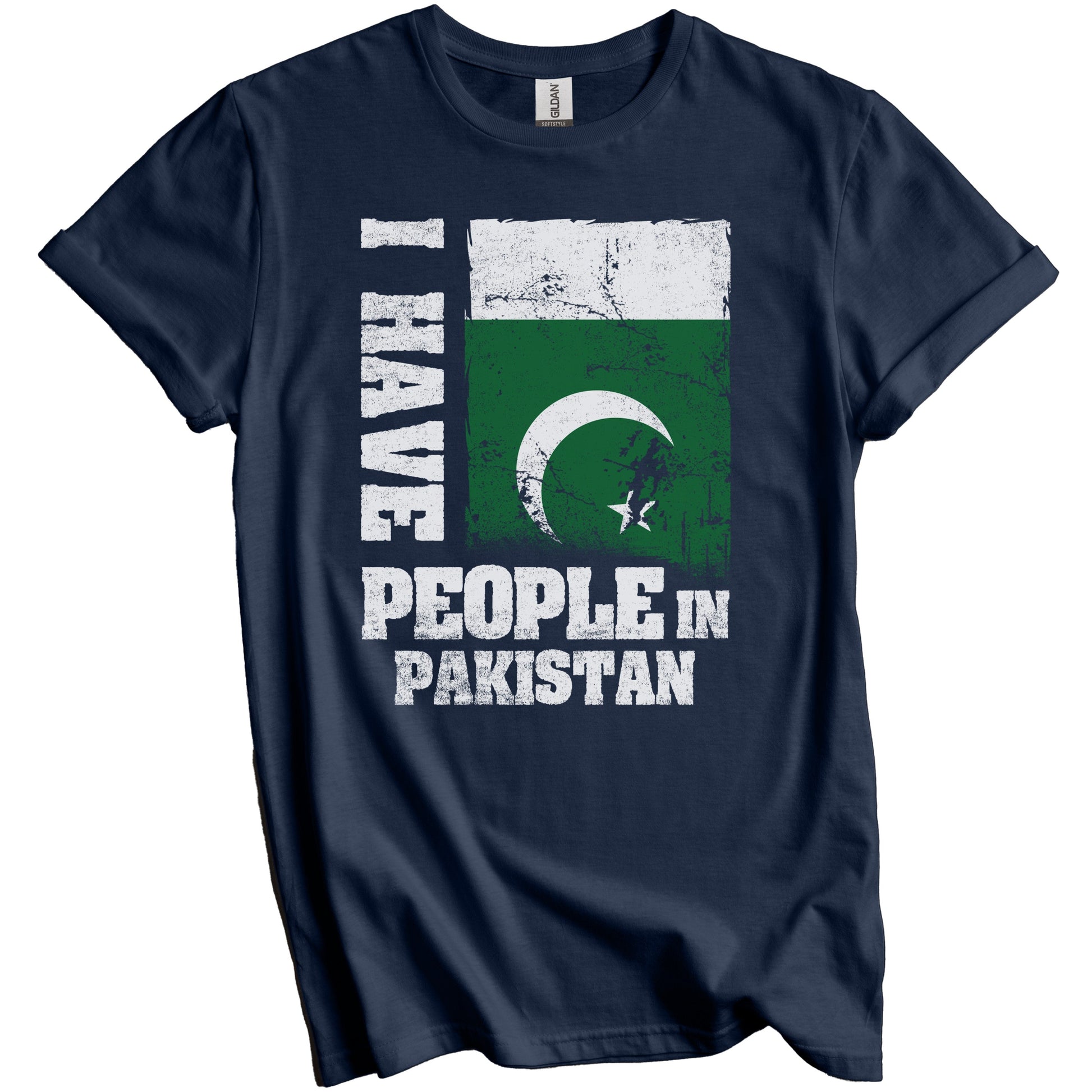 I Have People In Pakistan Pakistani Flag T-Shirt