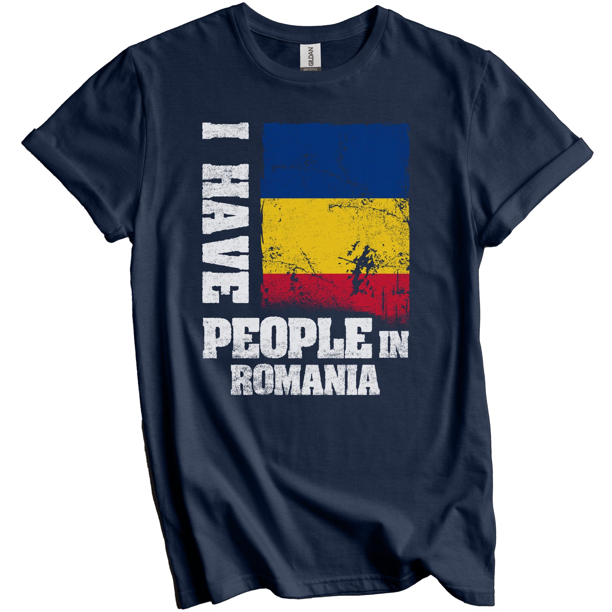 I Have People In Romania Romanian Flag T-Shirt