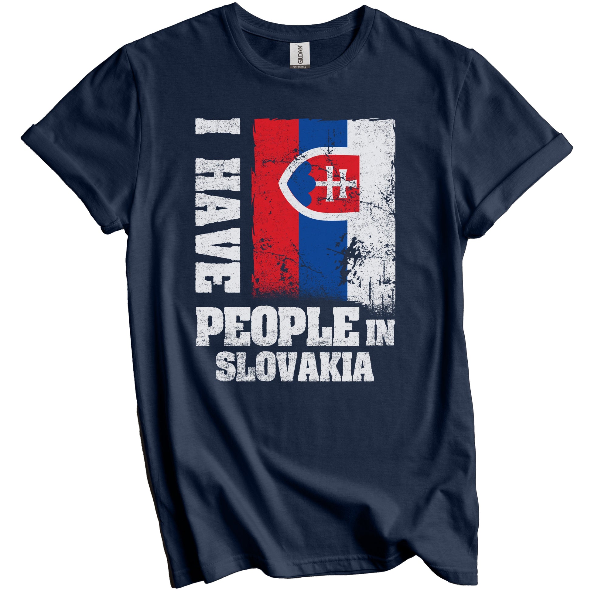 I Have People In Slovakia Slovakian Flag T-Shirt