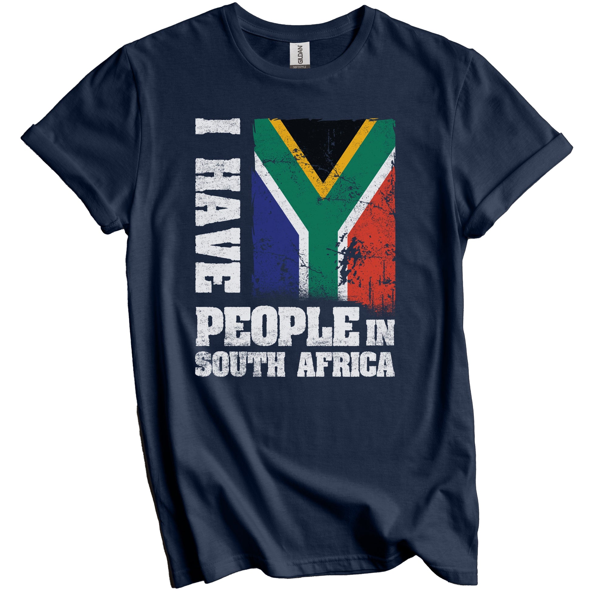 I Have People In South Africa South African Flag T-Shirt
