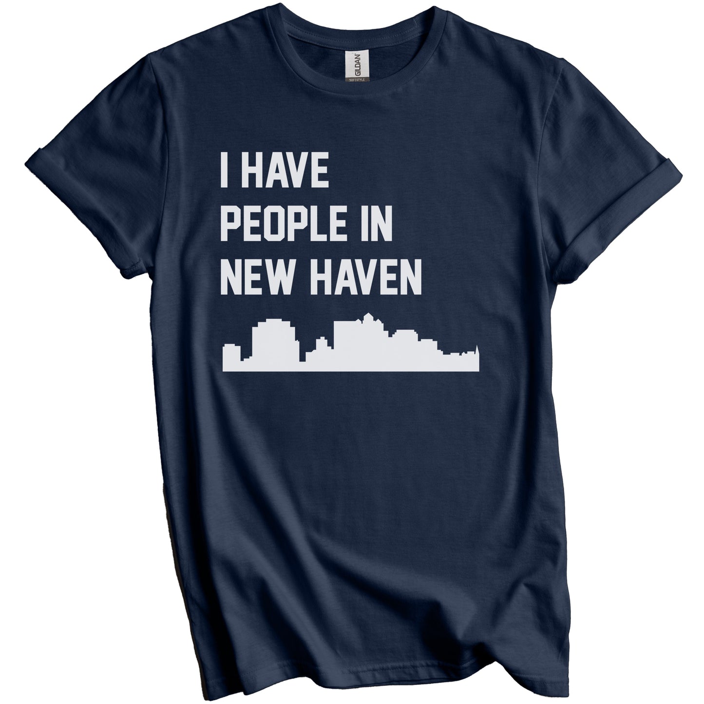 I Have People In New Haven Connecticut Skyline T-Shirt