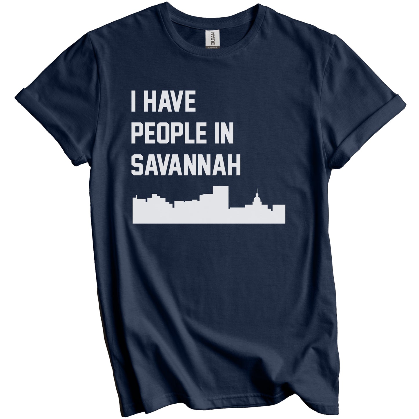I Have People In Savannah Georgia Skyline T-Shirt