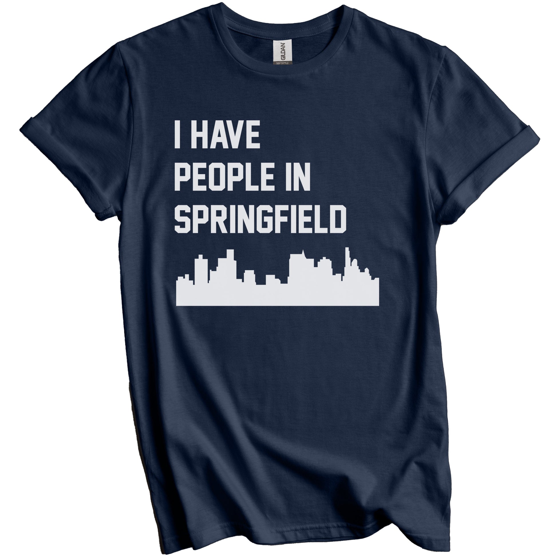 I Have People In Springfield Illinois Skyline T-Shirt