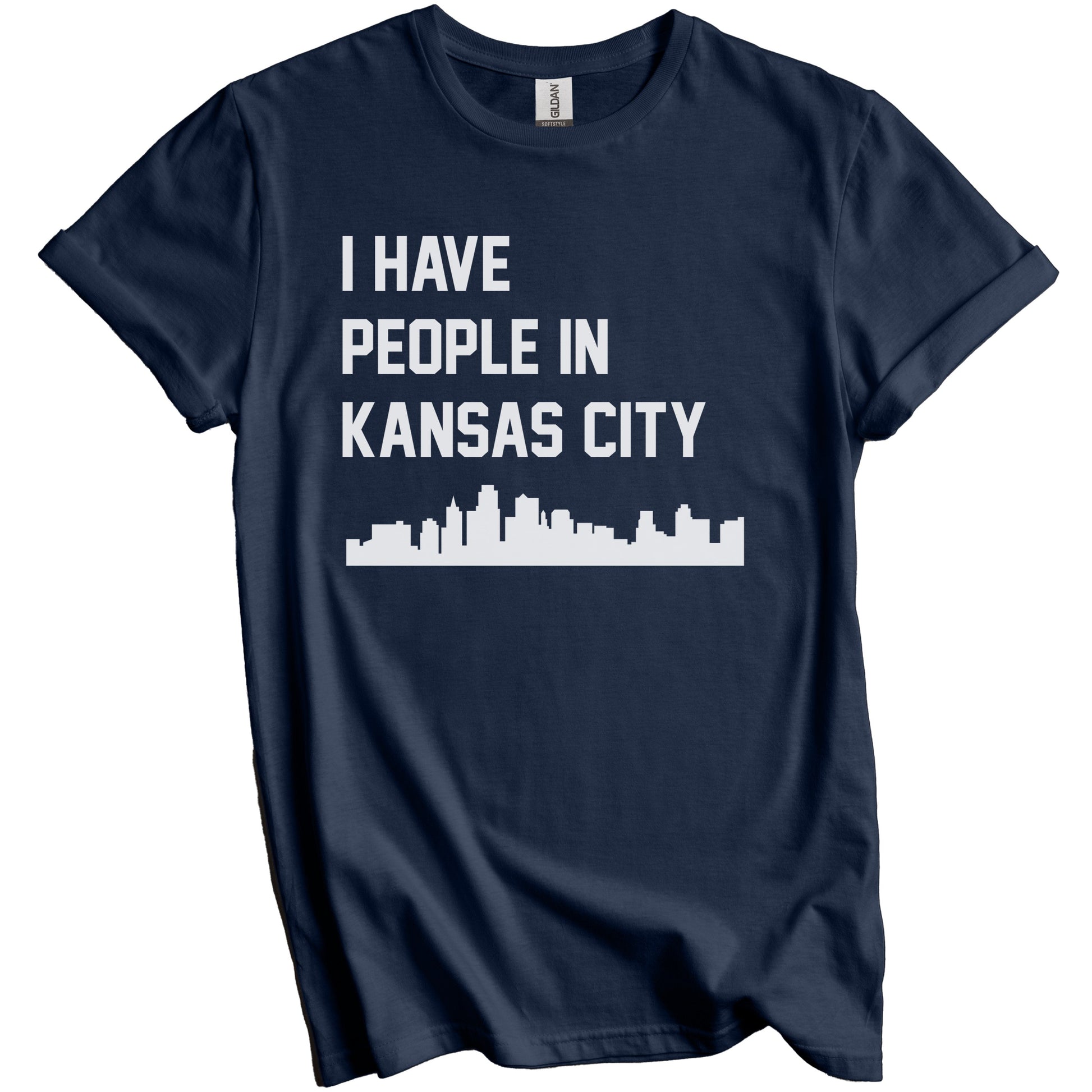 I Have People In Kansas City Kansas Skyline T-Shirt