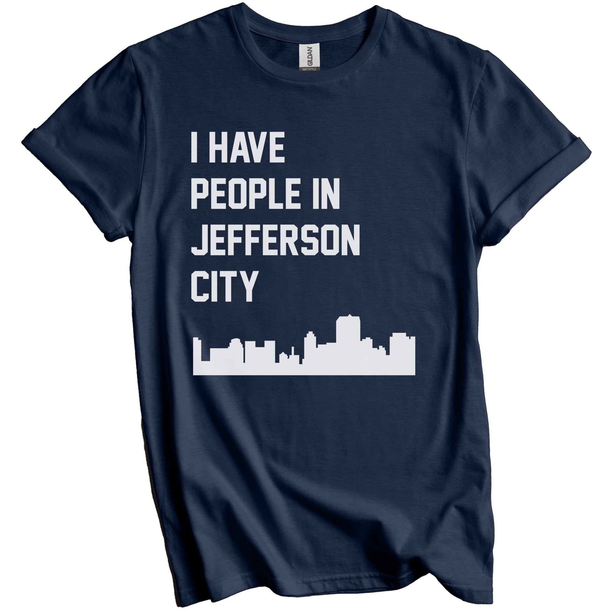 I Have People In Jefferson City Missouri Skyline T-Shirt