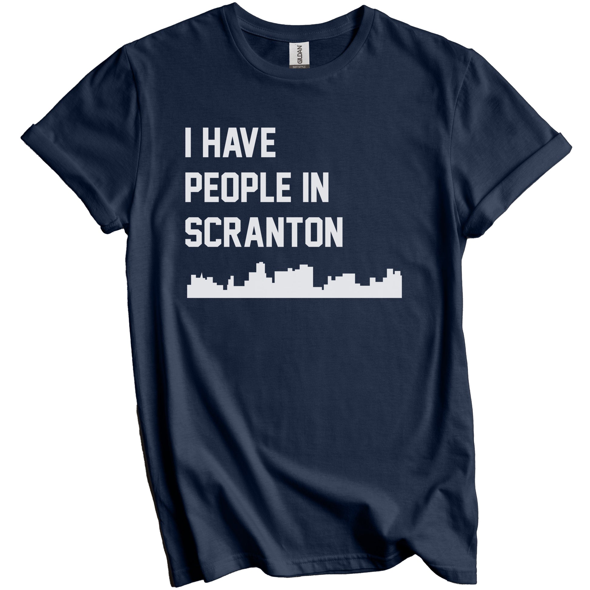 I Have People In Scranton Pennsylvania Skyline T-Shirt