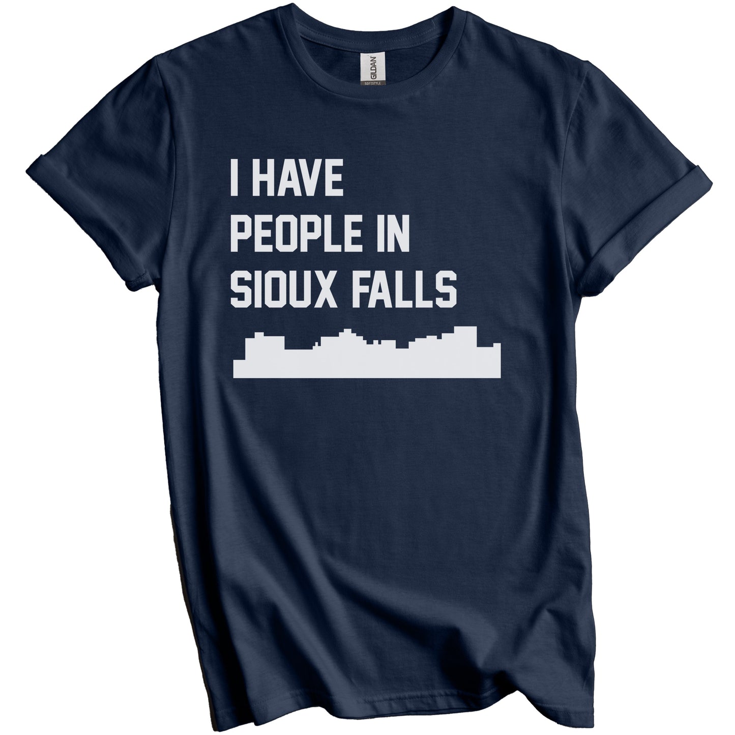 I Have People In Sioux Falls South Dakota Skyline T-Shirt
