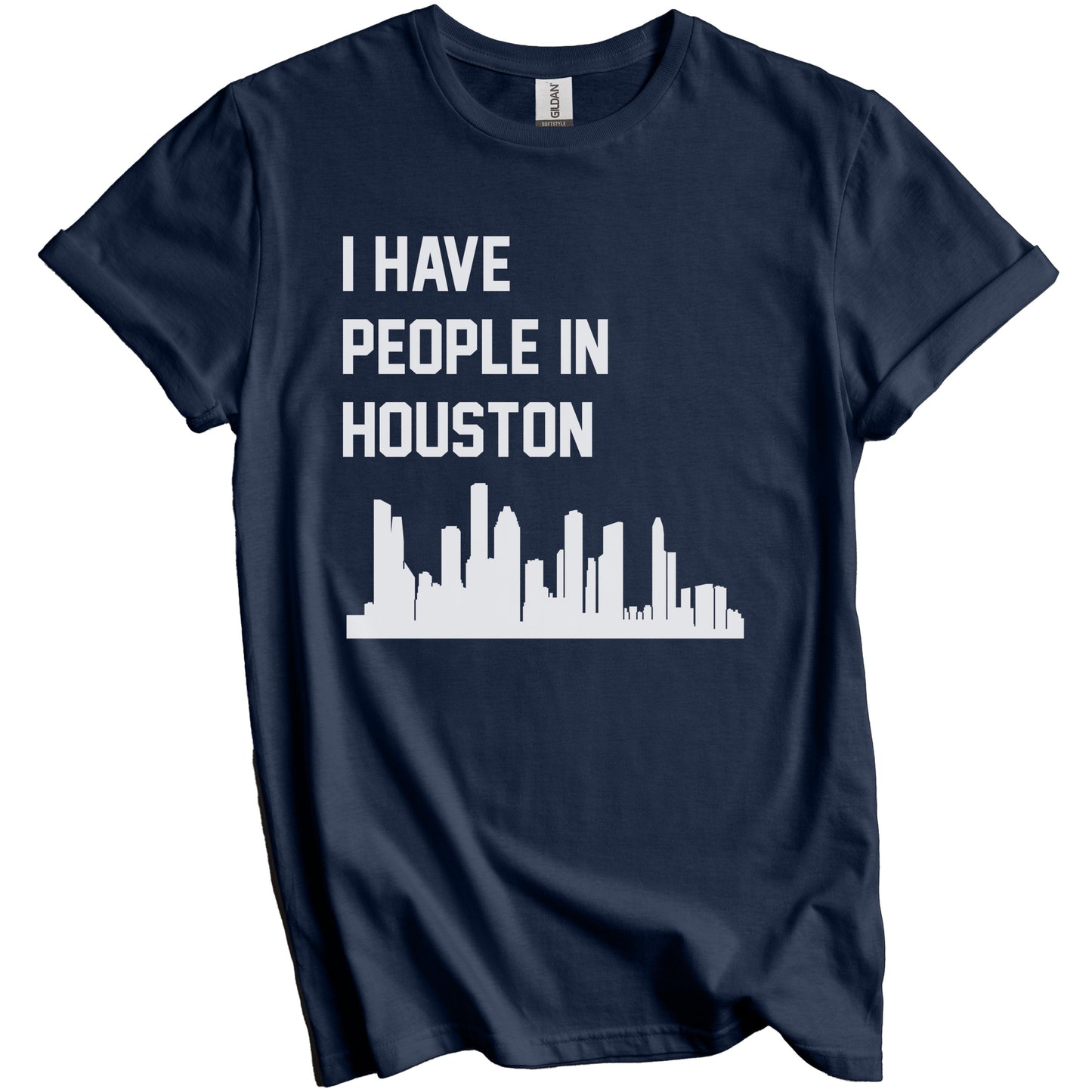 I Have People In Houston Texas Skyline T-Shirt