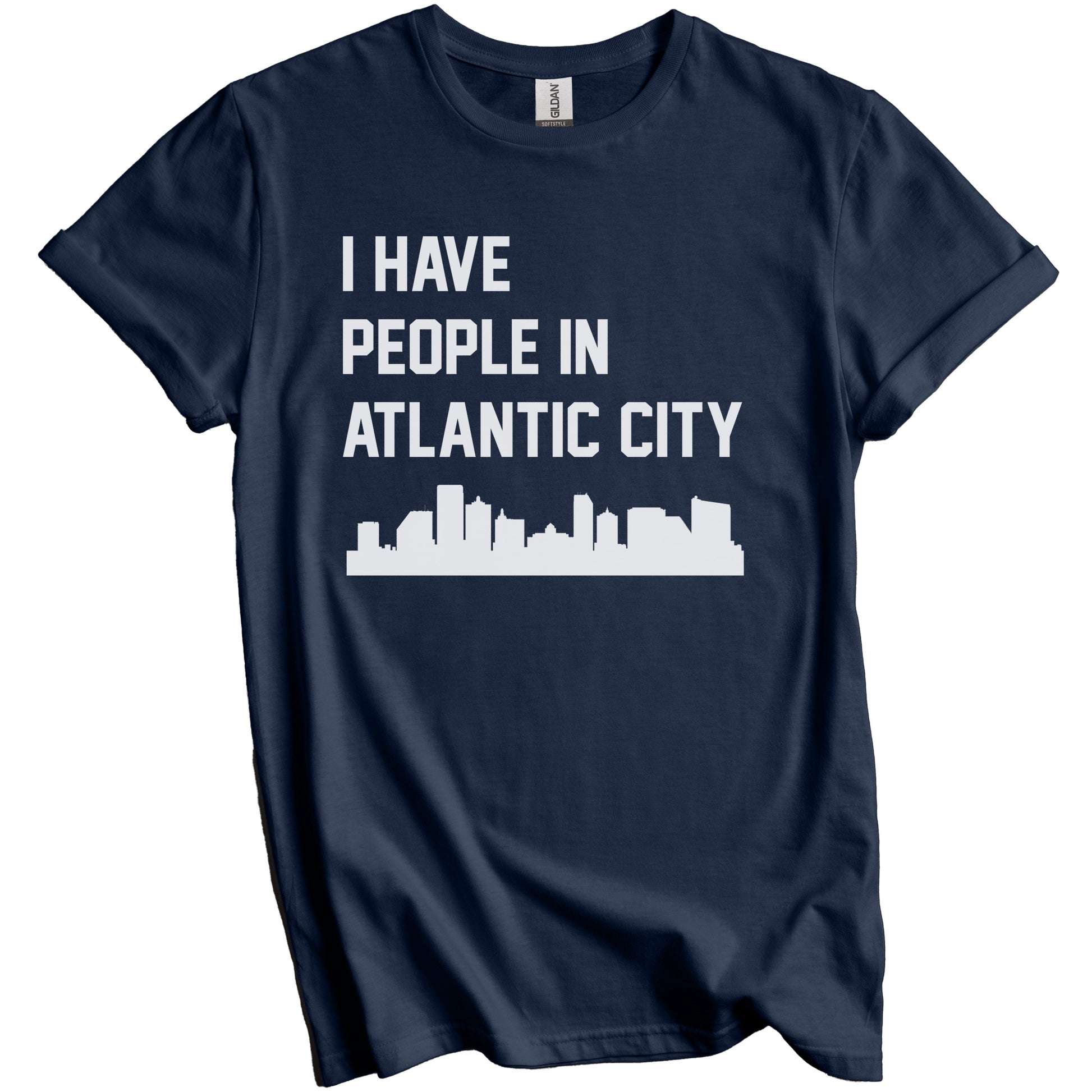 I Have People In Atlantic City New Jersey Skyline T-Shirt
