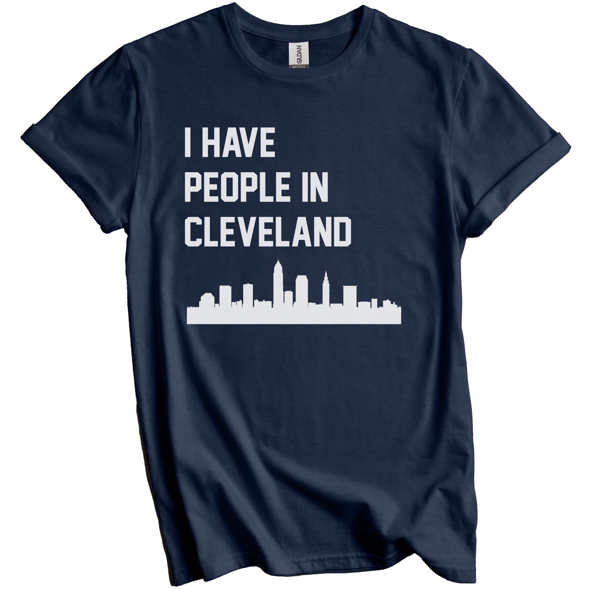 I Have People In Cleveland Ohio Skyline T-Shirt