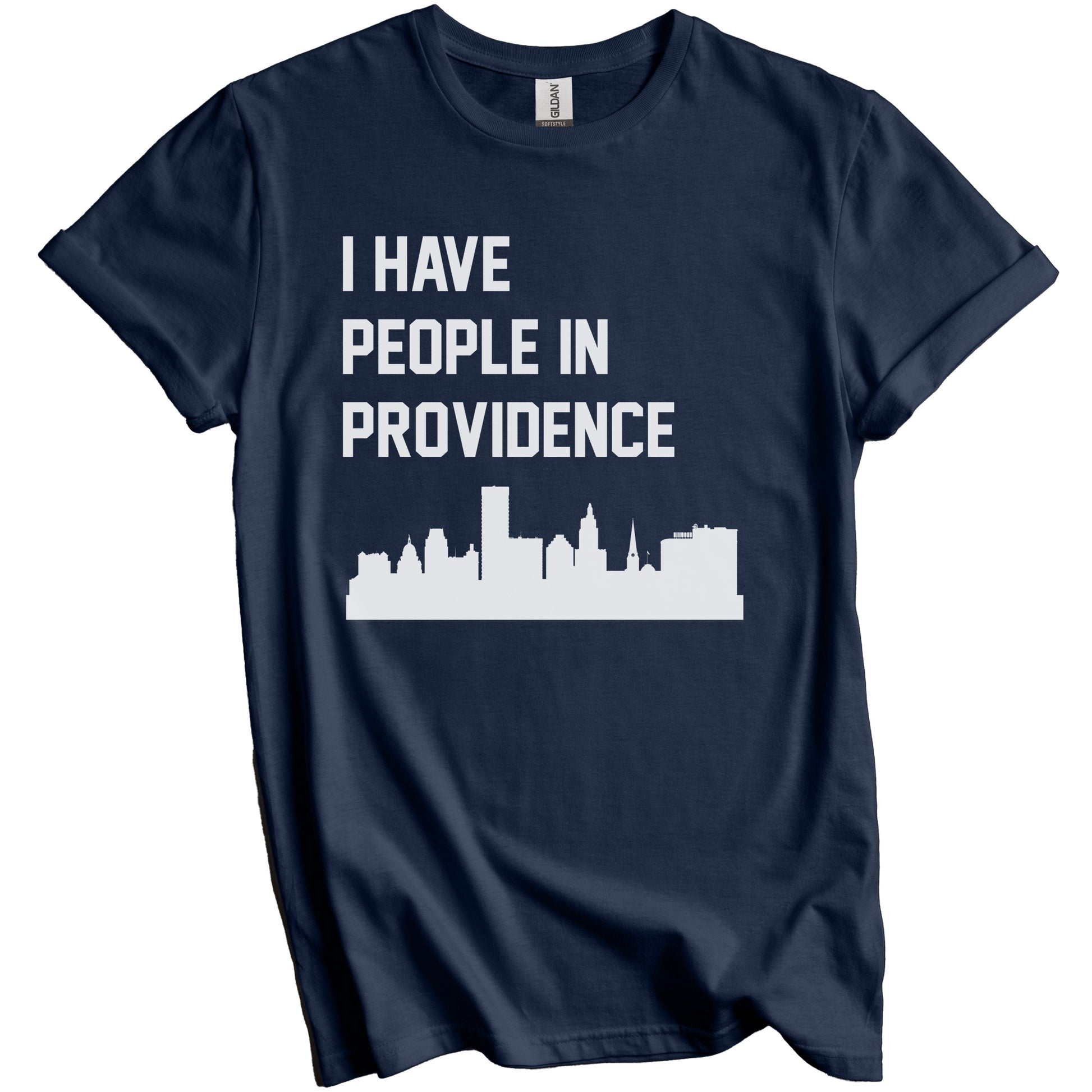 I Have People In Providence Rhode Island Skyline T-Shirt