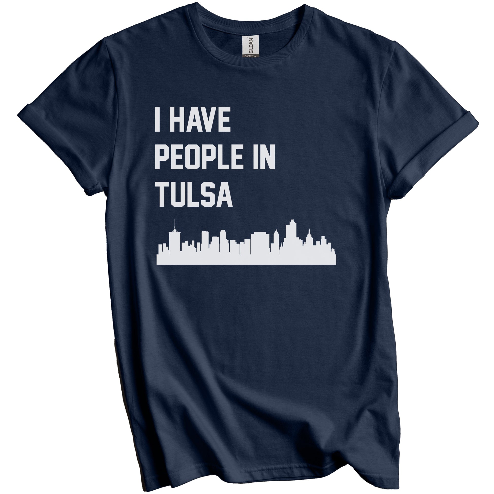 I Have People In Tulsa Oklahoma Skyline T-Shirt