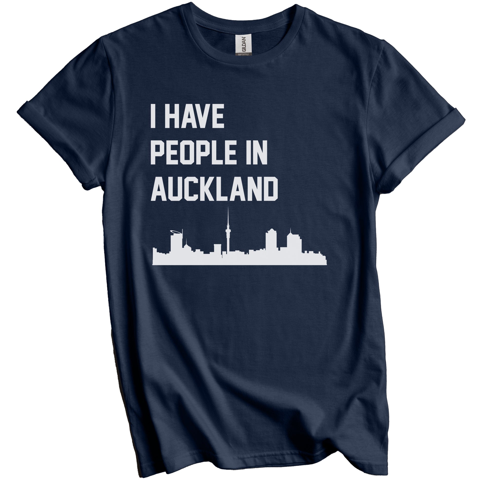 I Have People In Auckland New Zealand Skyline T-Shirt
