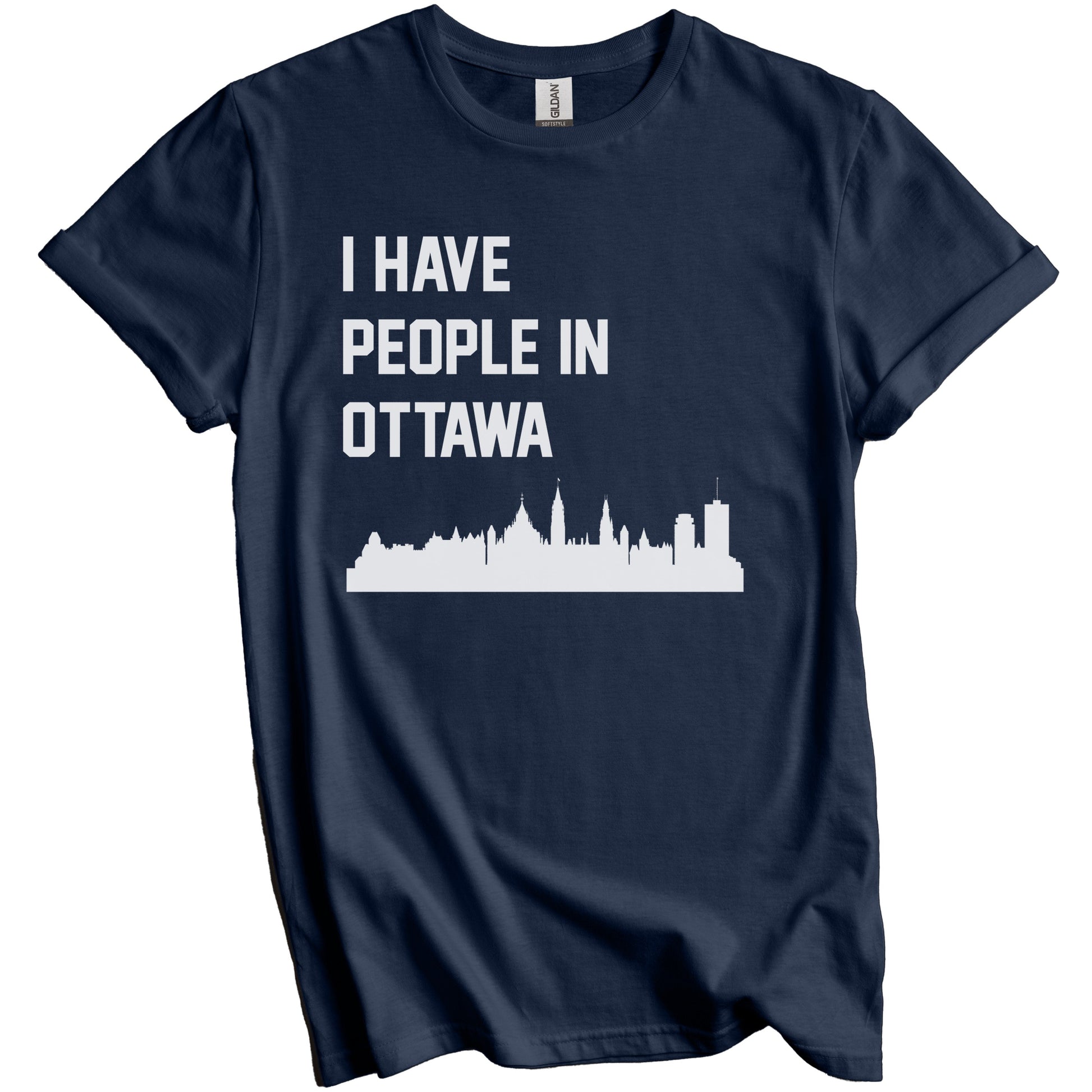 I Have People In Ottawa Ontario Canada Skyline T-Shirt
