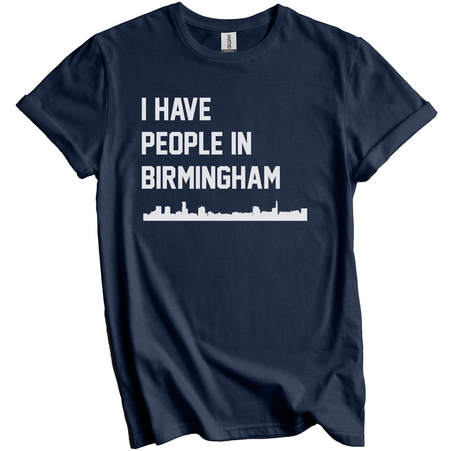 I Have People In Birmingham England Skyline T-Shirt