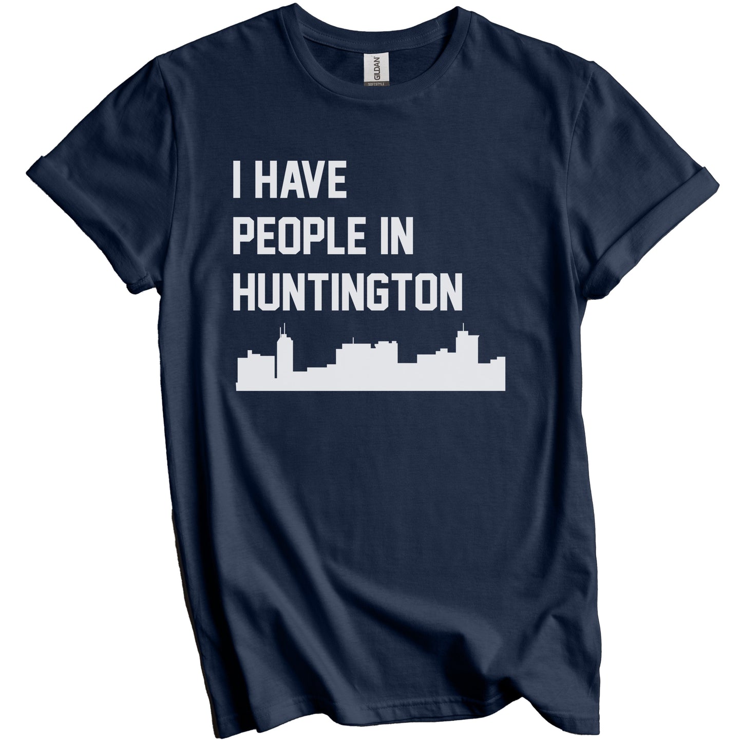 I Have People In Huntington West Virginia Skyline T-Shirt