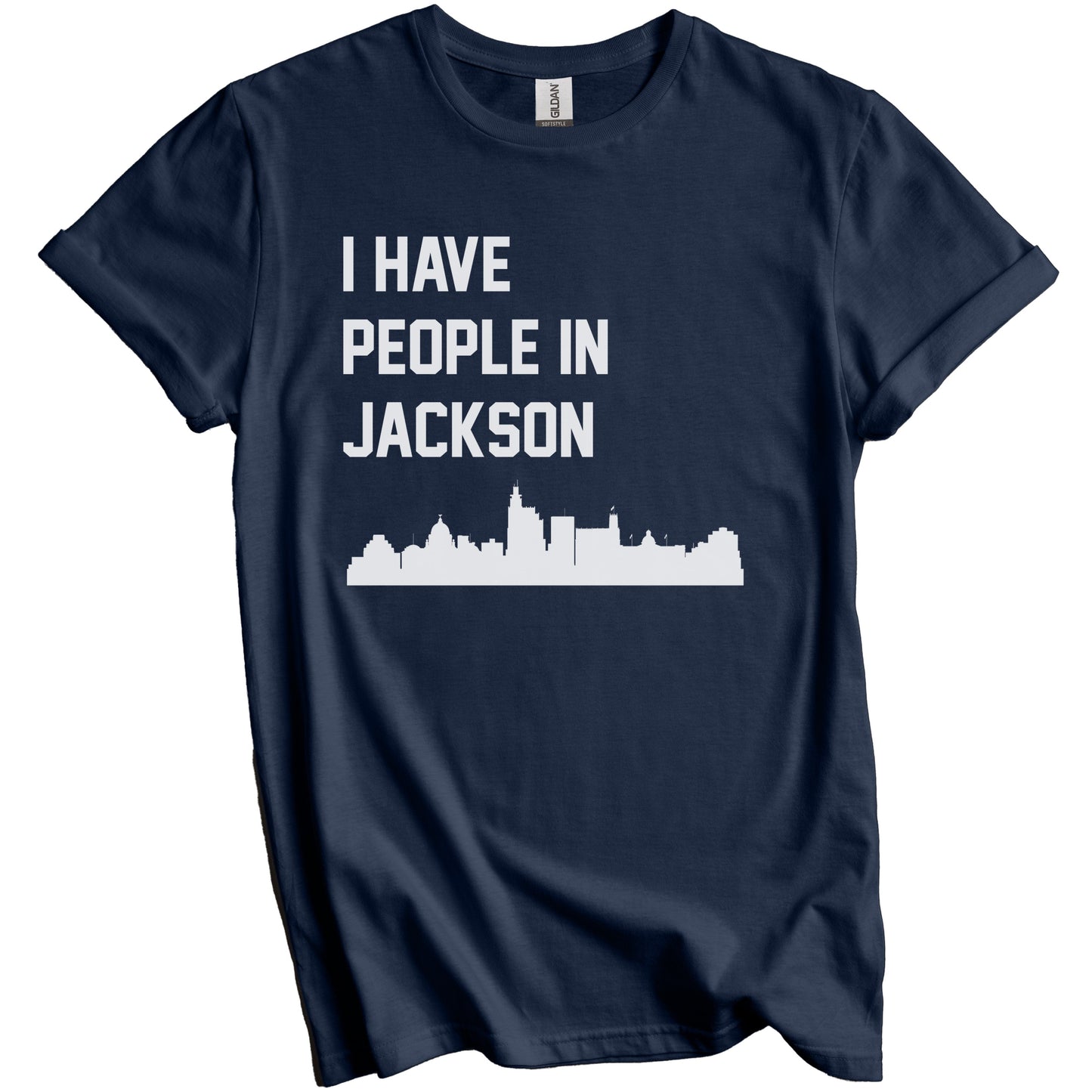 I Have People In Jackson Mississippi Skyline T-Shirt