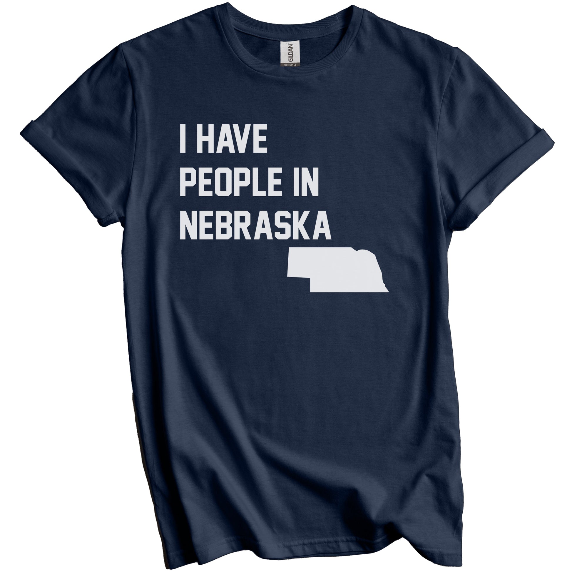 I Have People In Nebraska T-Shirt - Nebraskan Family Gift
