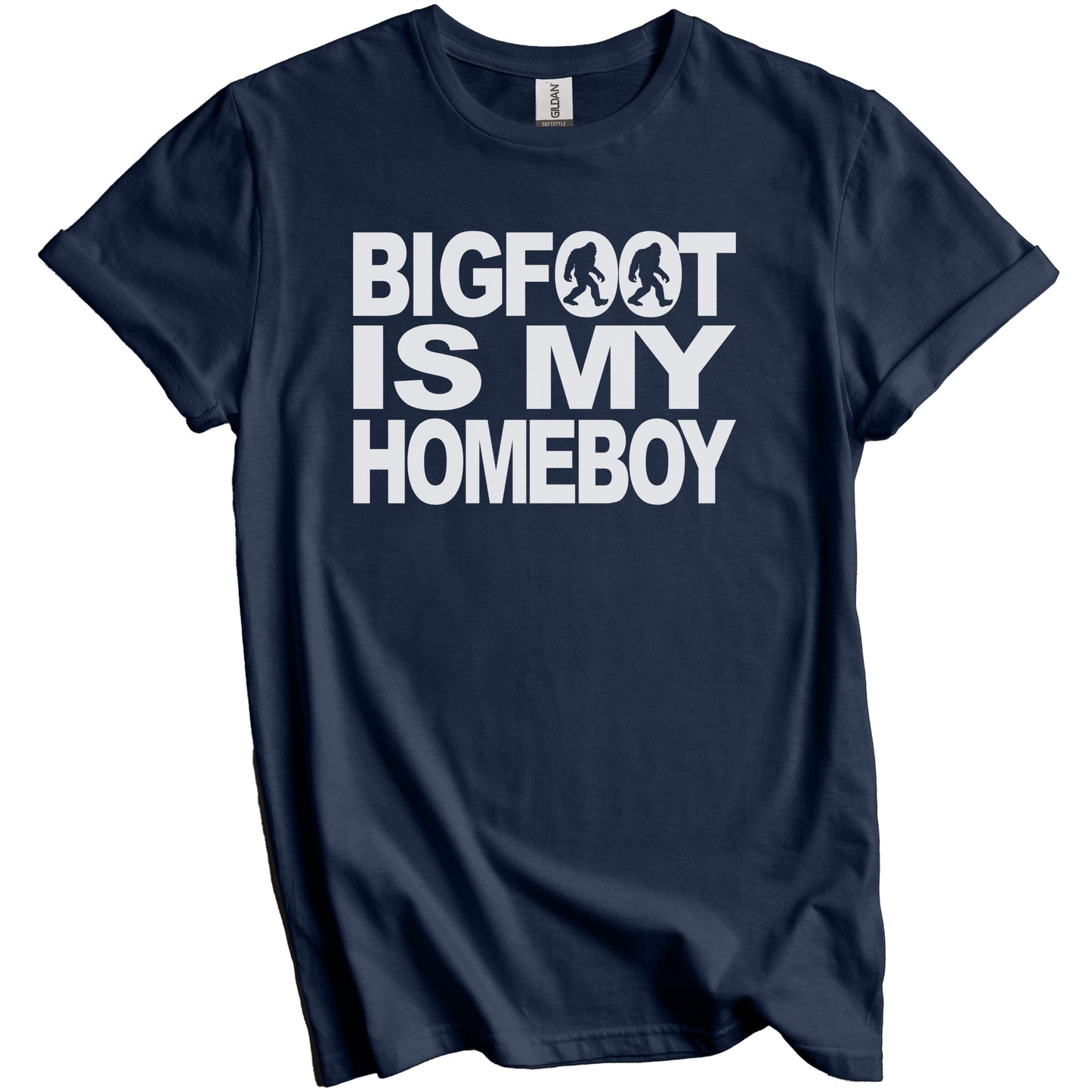 Bigfoot Is My Homeboy Funny Bigfoot T-Shirt