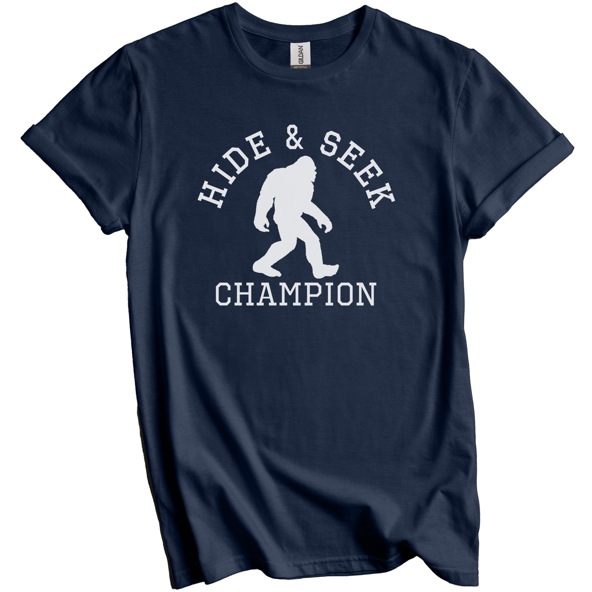 Hide And Seek Champion Funny Bigfoot Shirt