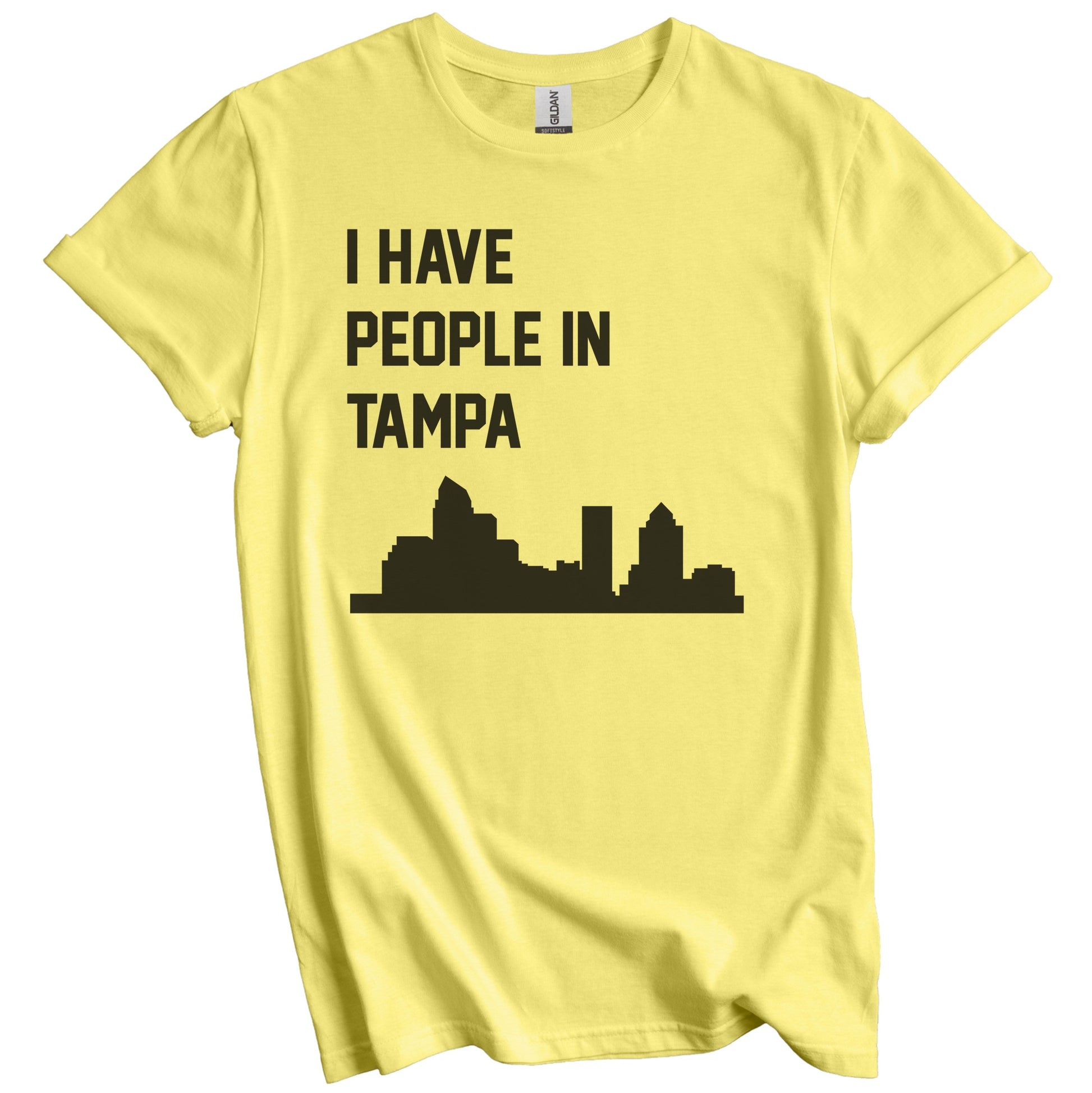 I Have People In Tampa Florida Skyline T-Shirt