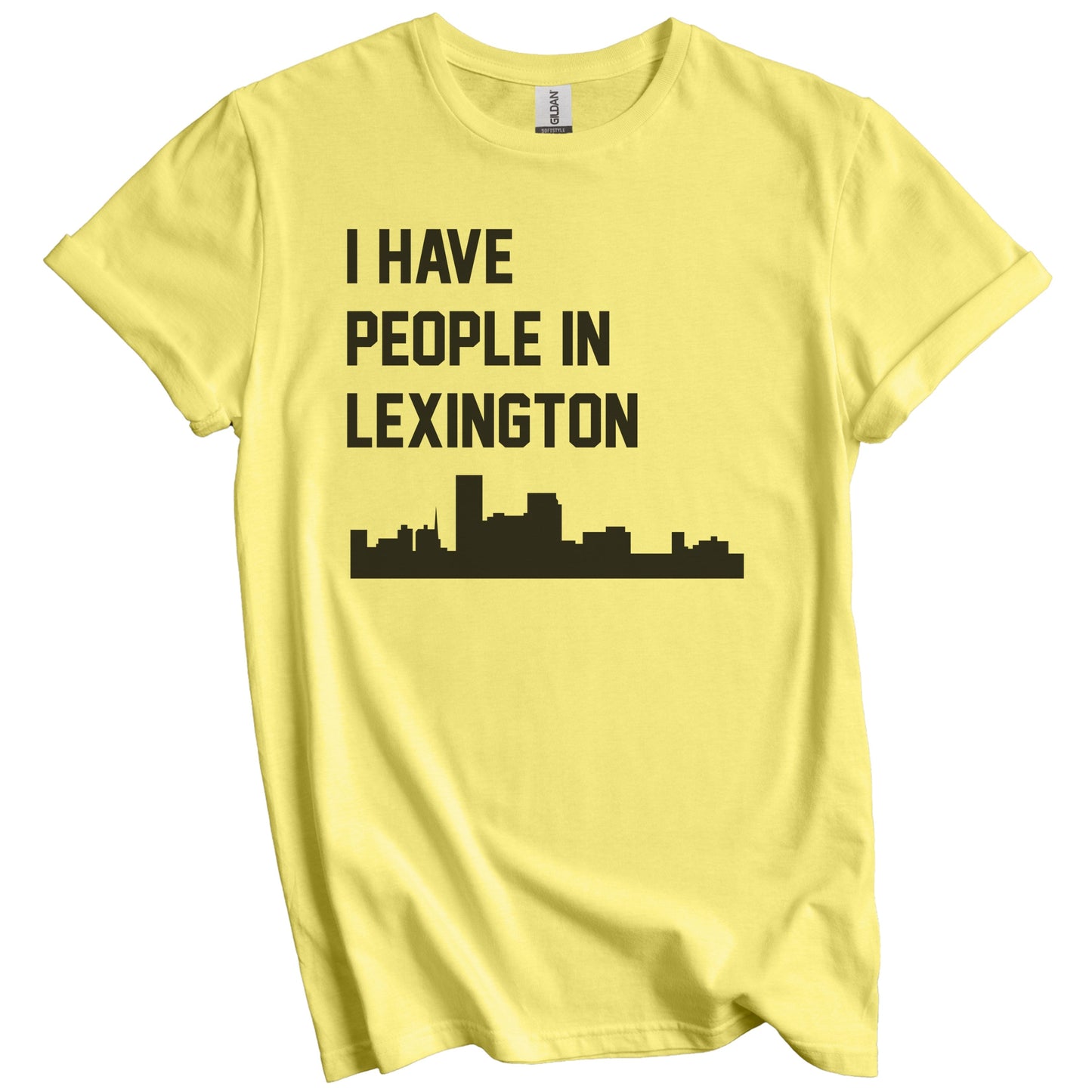I Have People In Lexington Kentucky Skyline T-Shirt